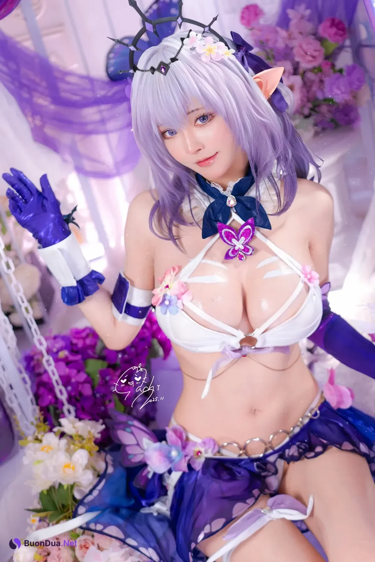 Cosplay Machi馬吉 – 水着 聖女の裏の危ない姿 第一弾 - Photo 7