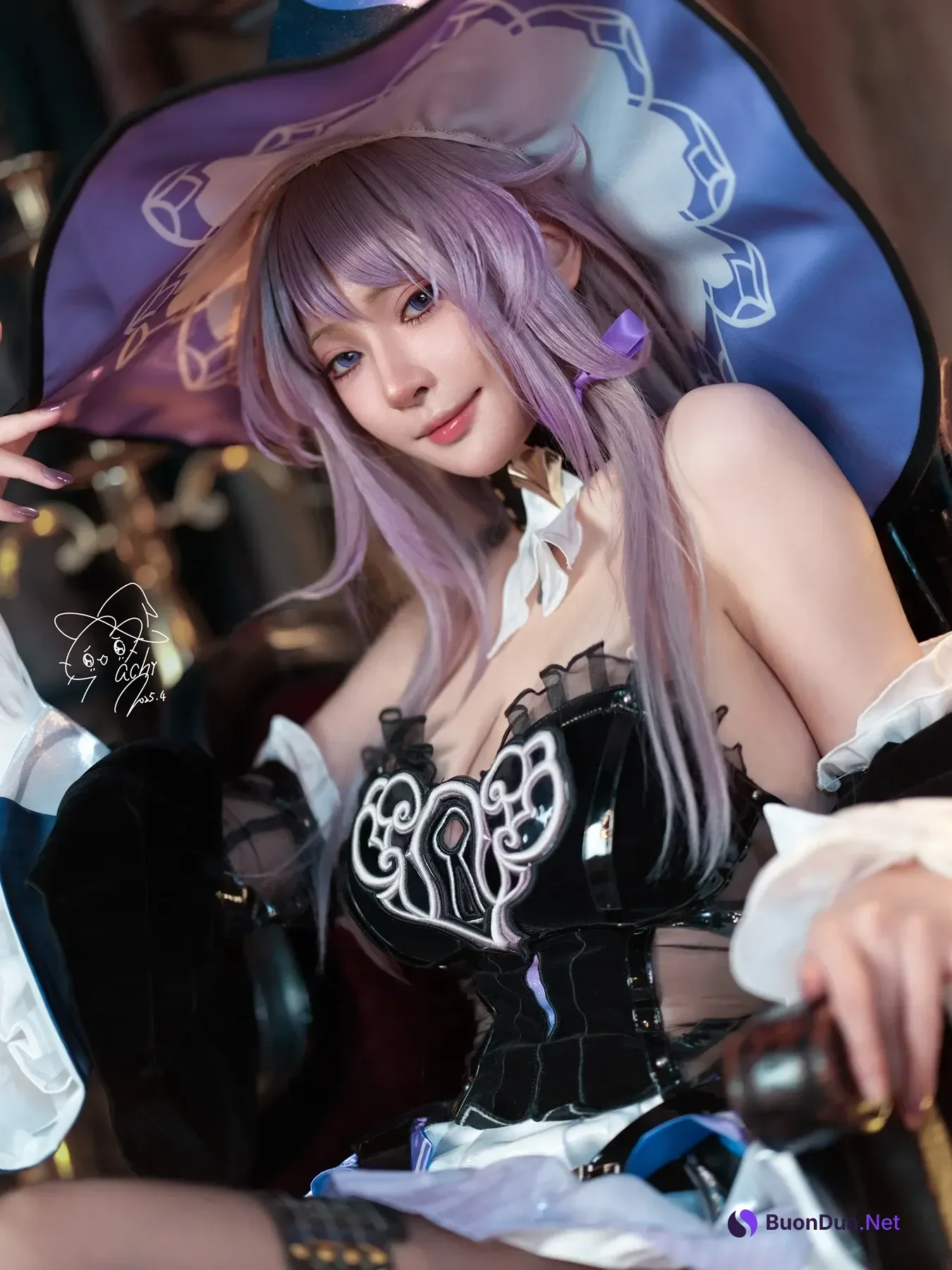 Cosplay Machi馬吉 – 大黑塔 The Herta - Photo 12