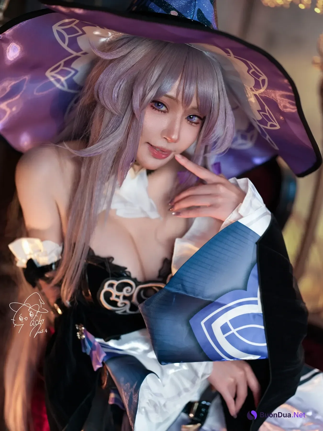 Cosplay Machi馬吉 – 大黑塔 The Herta - Photo 15