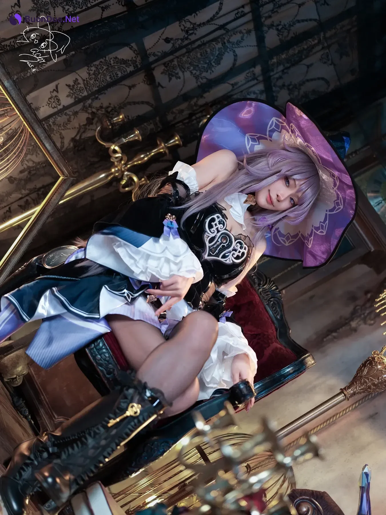 Cosplay Machi馬吉 – 大黑塔 The Herta - Photo 16