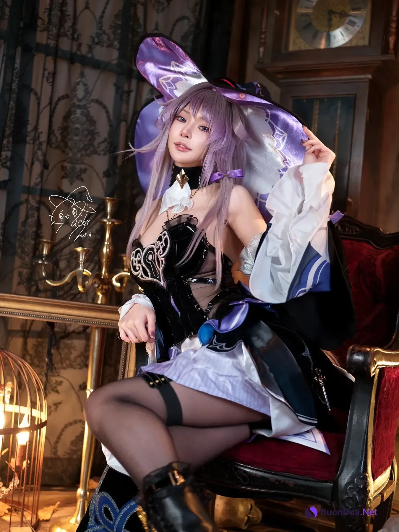 Cosplay Machi馬吉 – 大黑塔 The Herta - Photo 2