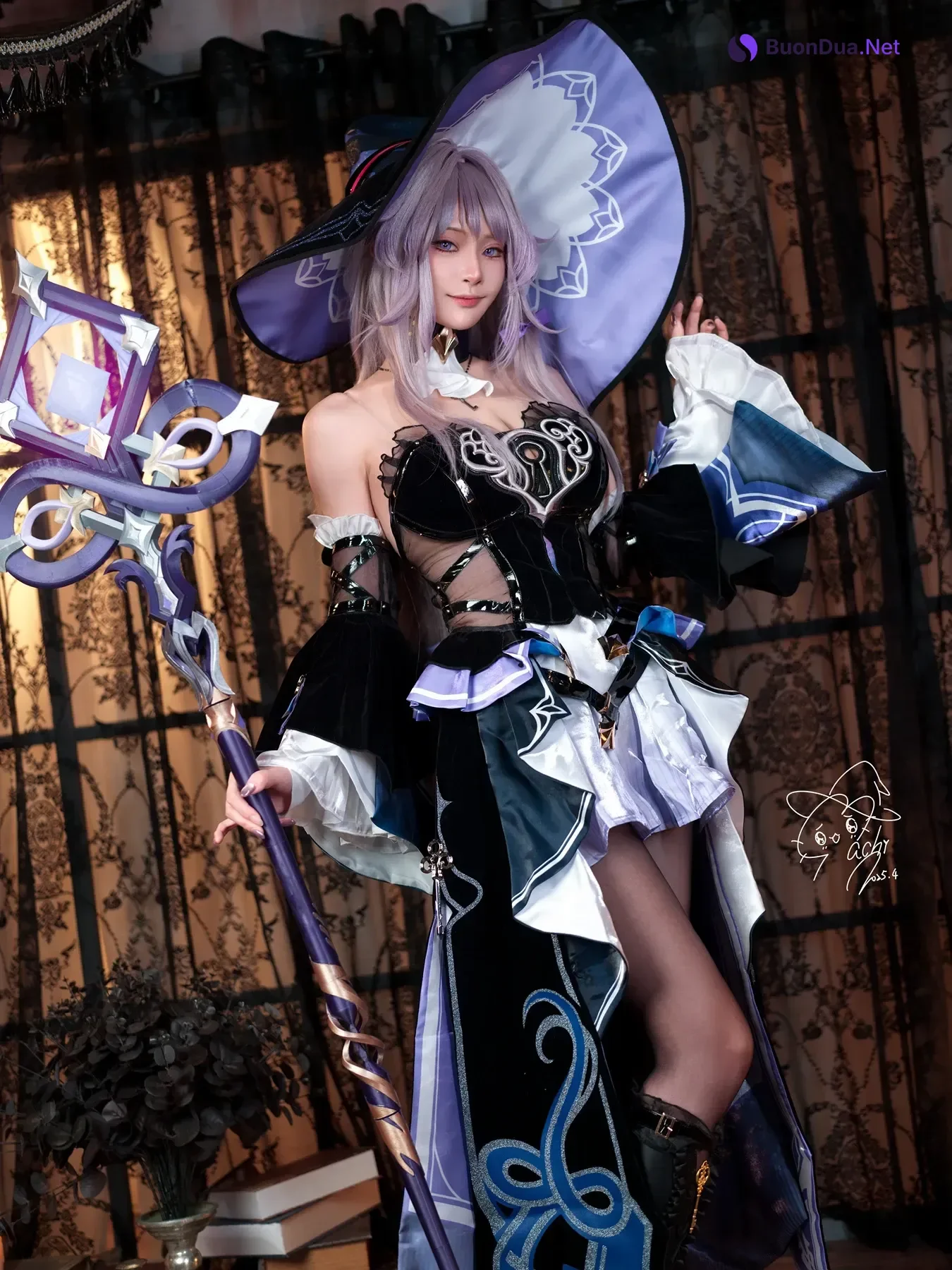 Cosplay Machi馬吉 – 大黑塔 The Herta - Photo 20