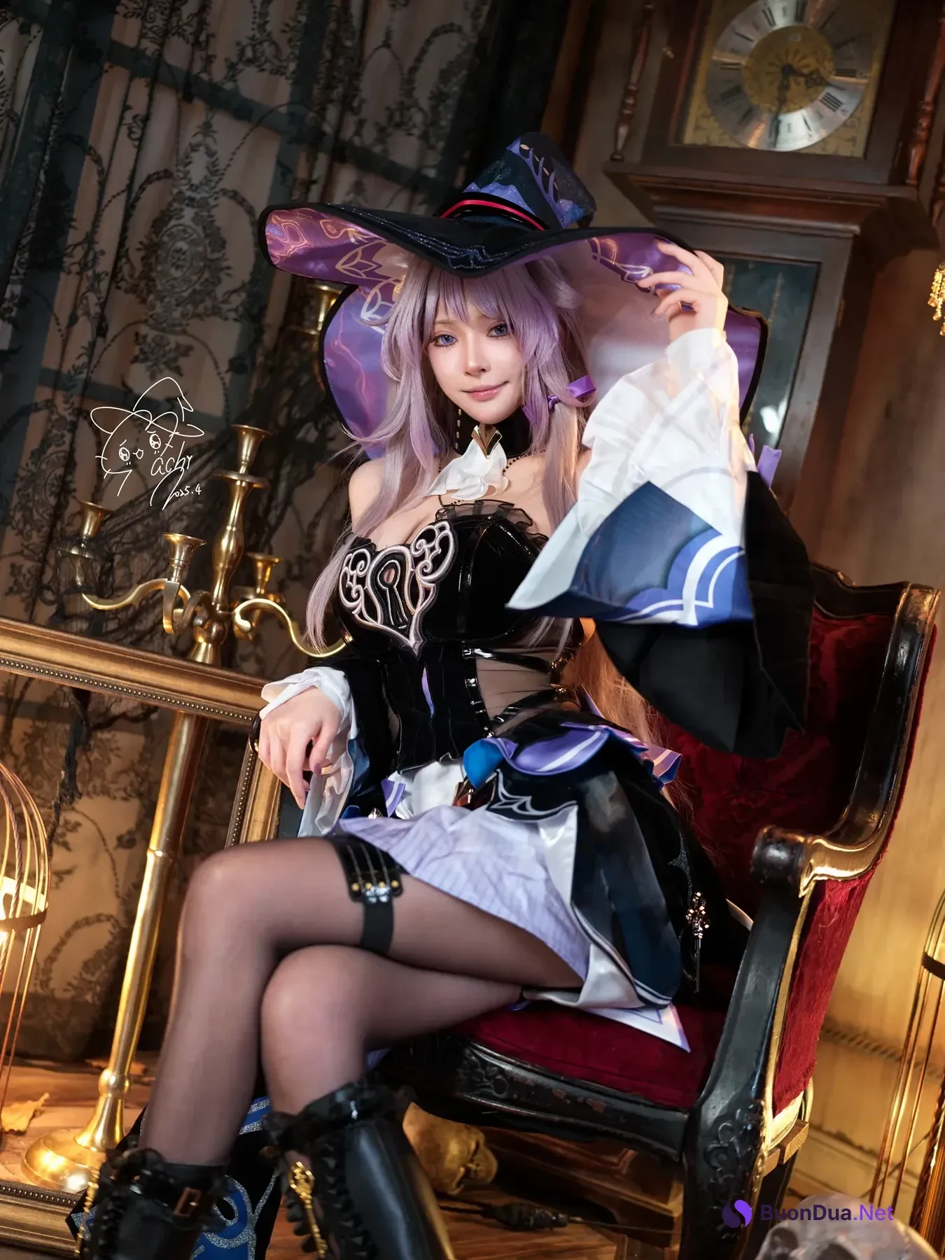 Cosplay Machi馬吉 – 大黑塔 The Herta - Photo 3