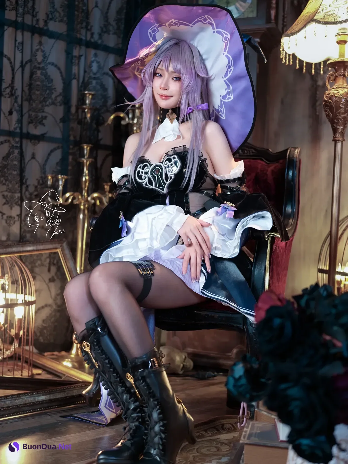 Cosplay Machi馬吉 – 大黑塔 The Herta - Photo 8