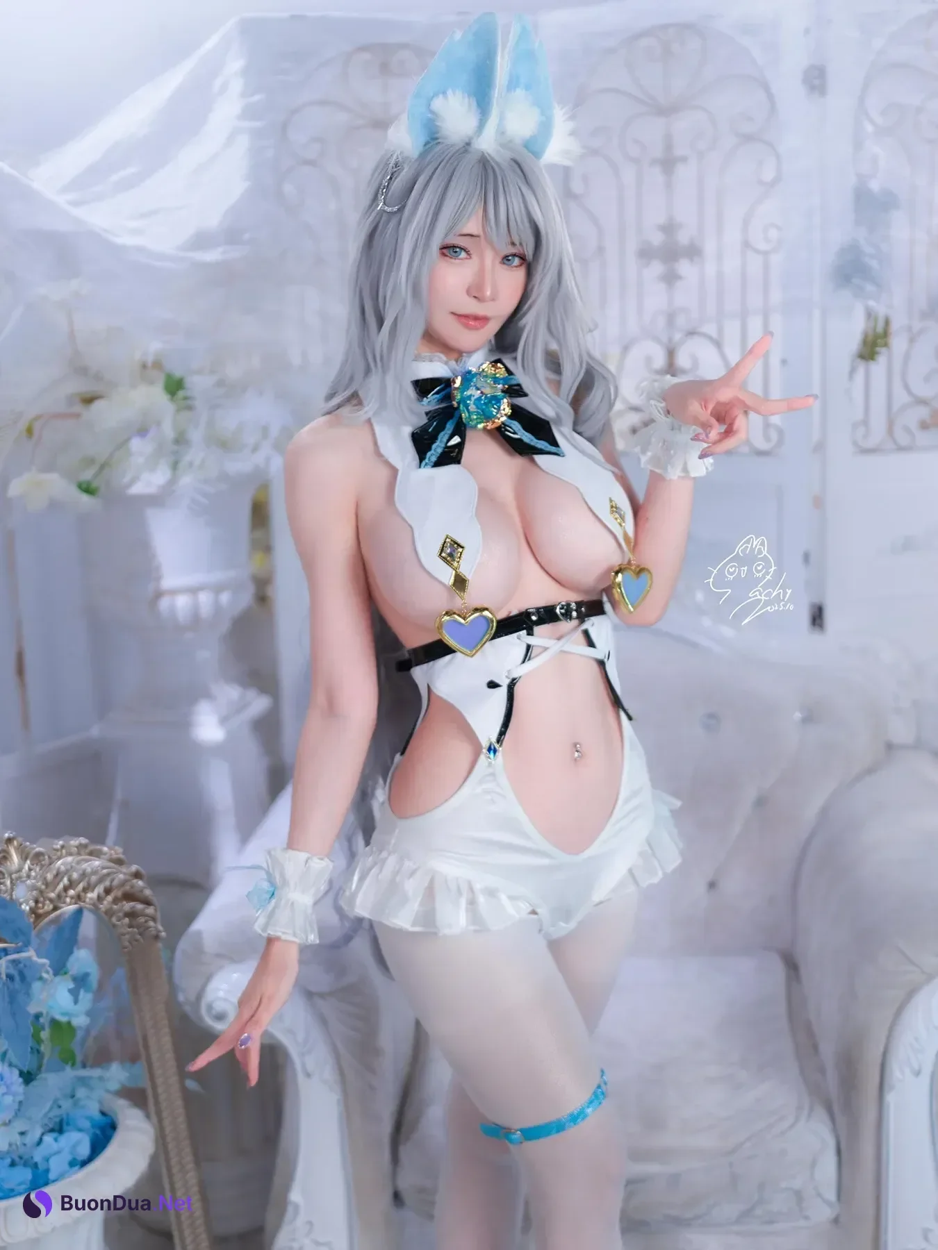 Cosplay Machi馬吉 – White Rabbit - Photo 2