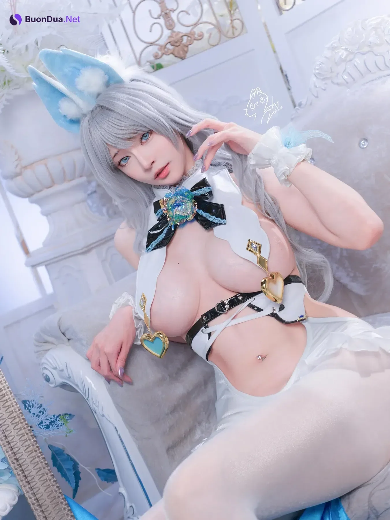 Cosplay Machi馬吉 – White Rabbit - Photo 6