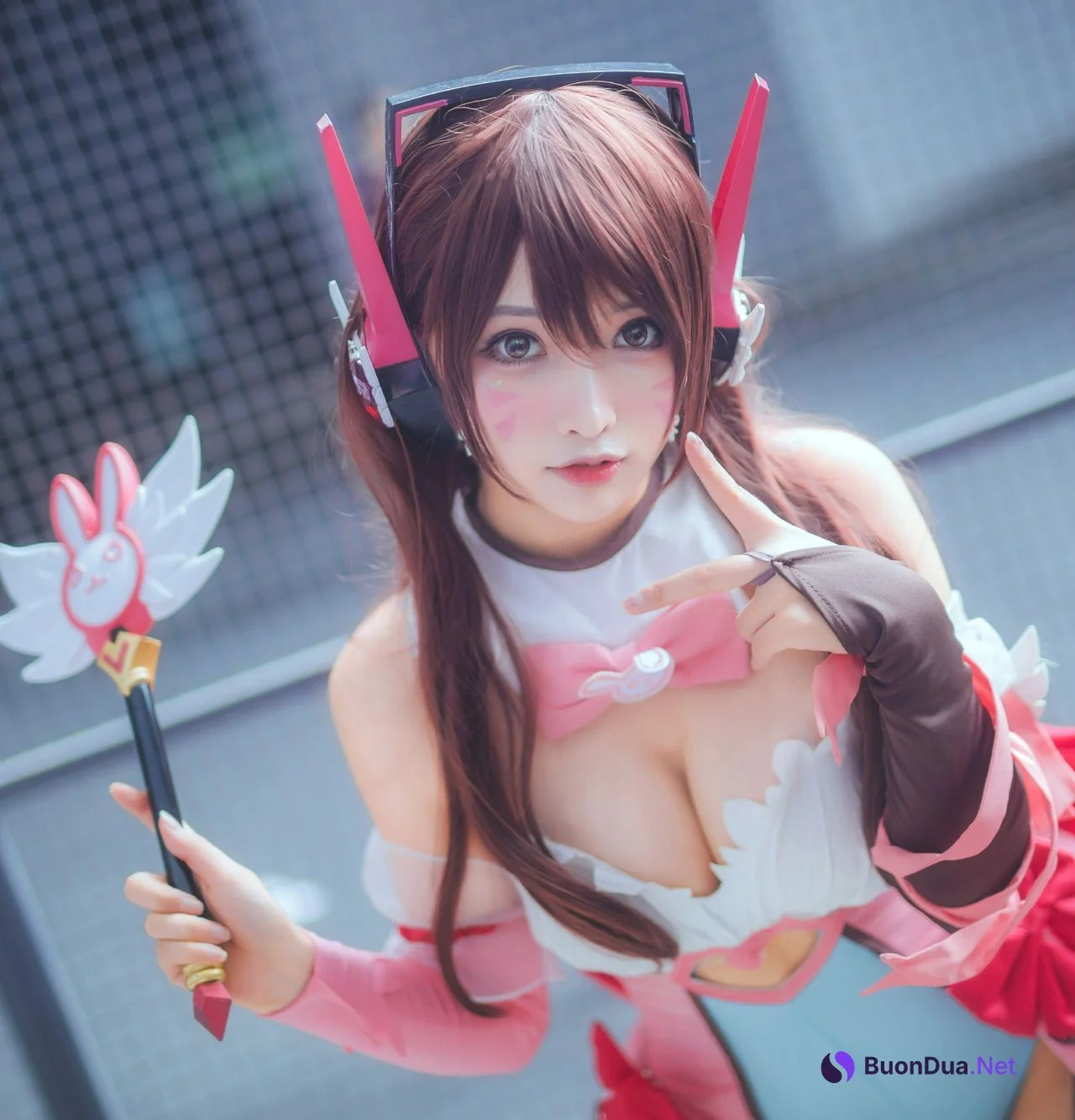 只是简言 Cosplay Magica D.Va - Photo 11