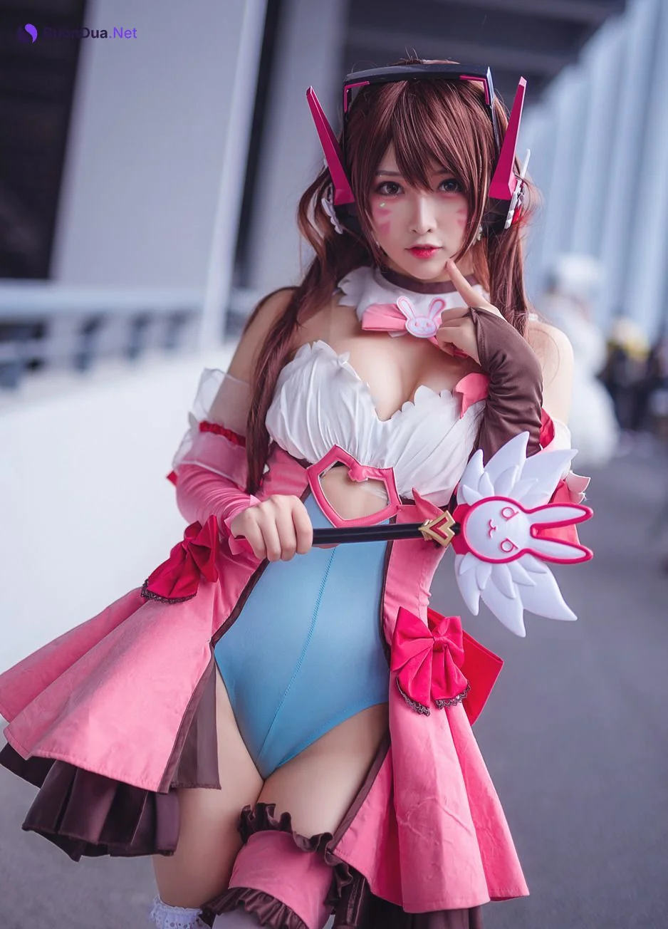 只是简言 Cosplay Magica D.Va - Photo 13