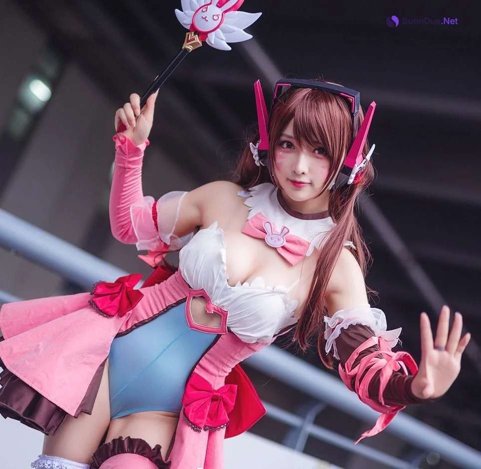 只是简言 Cosplay Magica D.Va - Photo 14