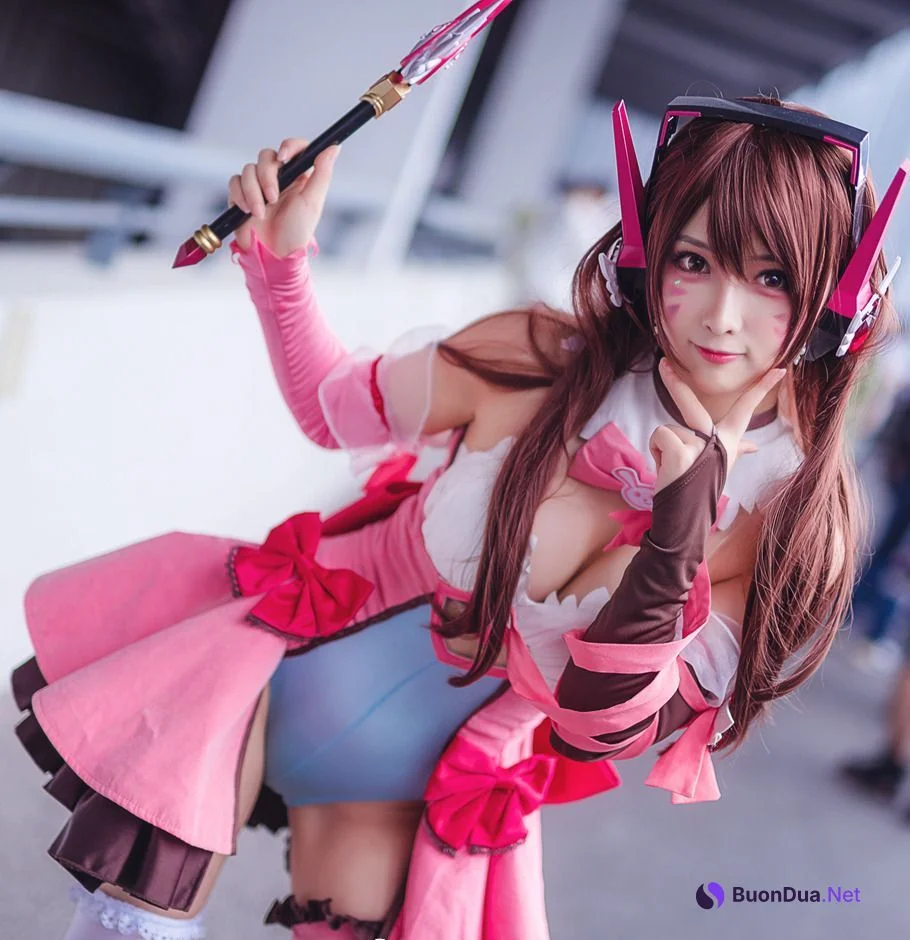 只是简言 Cosplay Magica D.Va - Photo 15