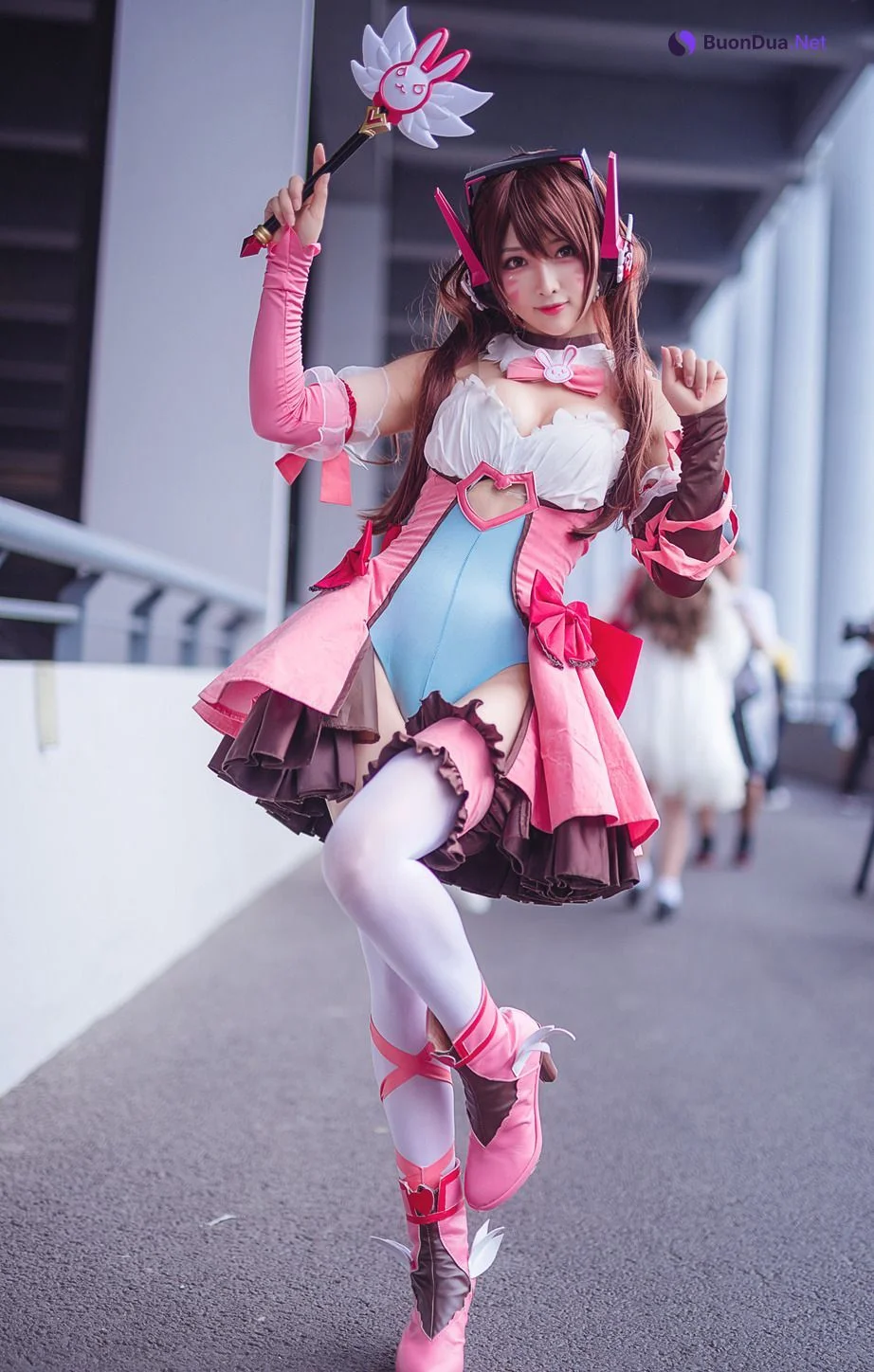 只是简言 Cosplay Magica D.Va - Photo 17