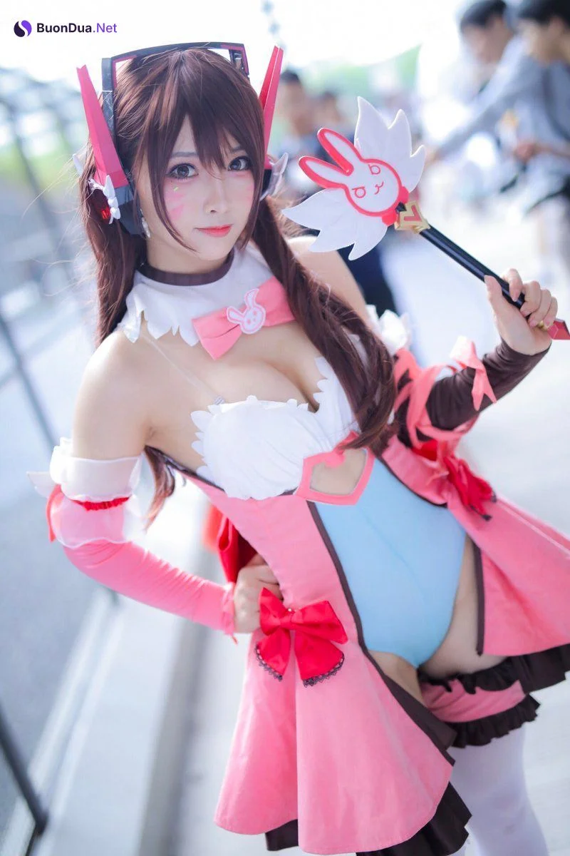 只是简言 Cosplay Magica D.Va - Photo 18