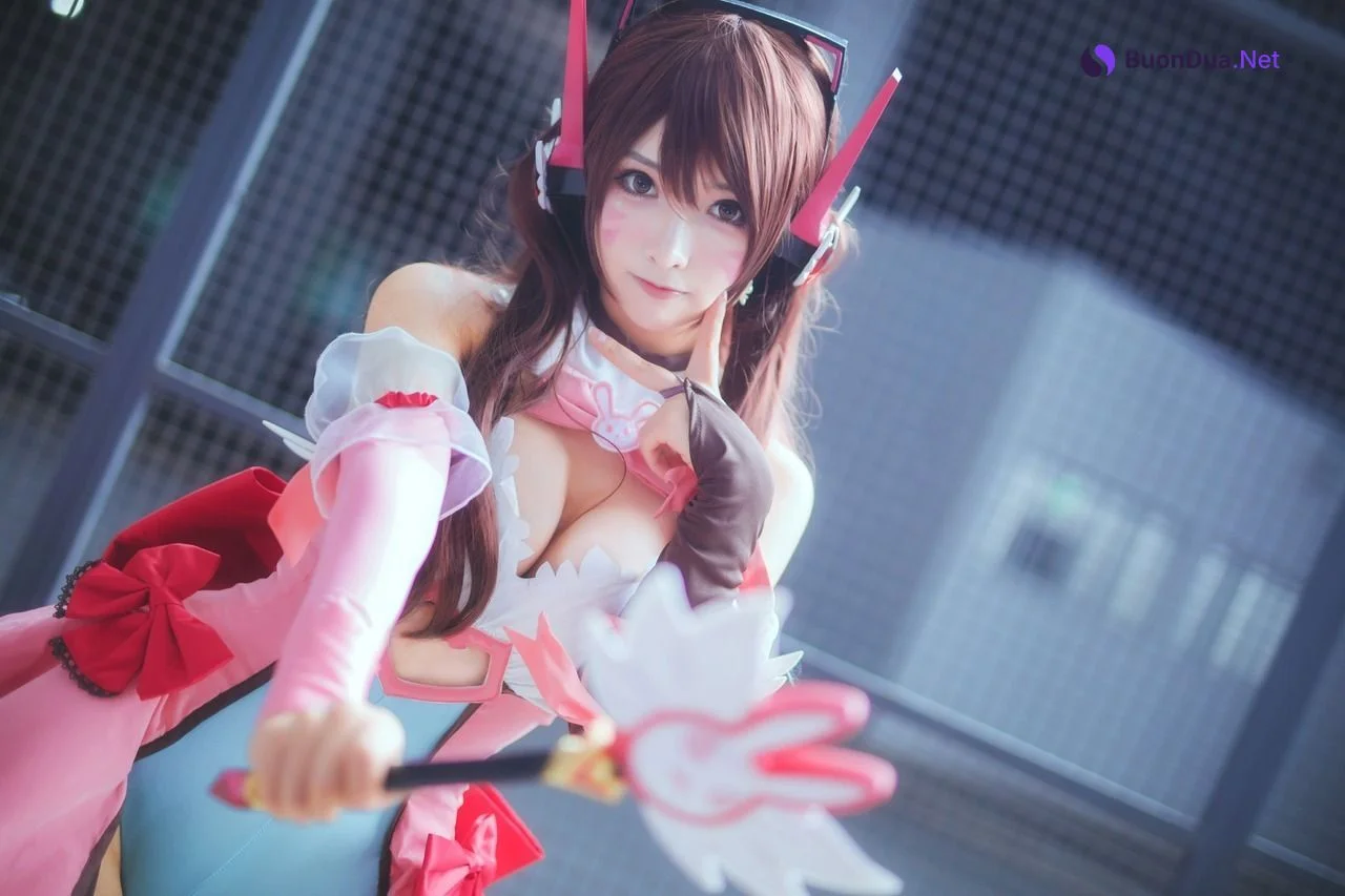 只是简言 Cosplay Magica D.Va - Photo 4