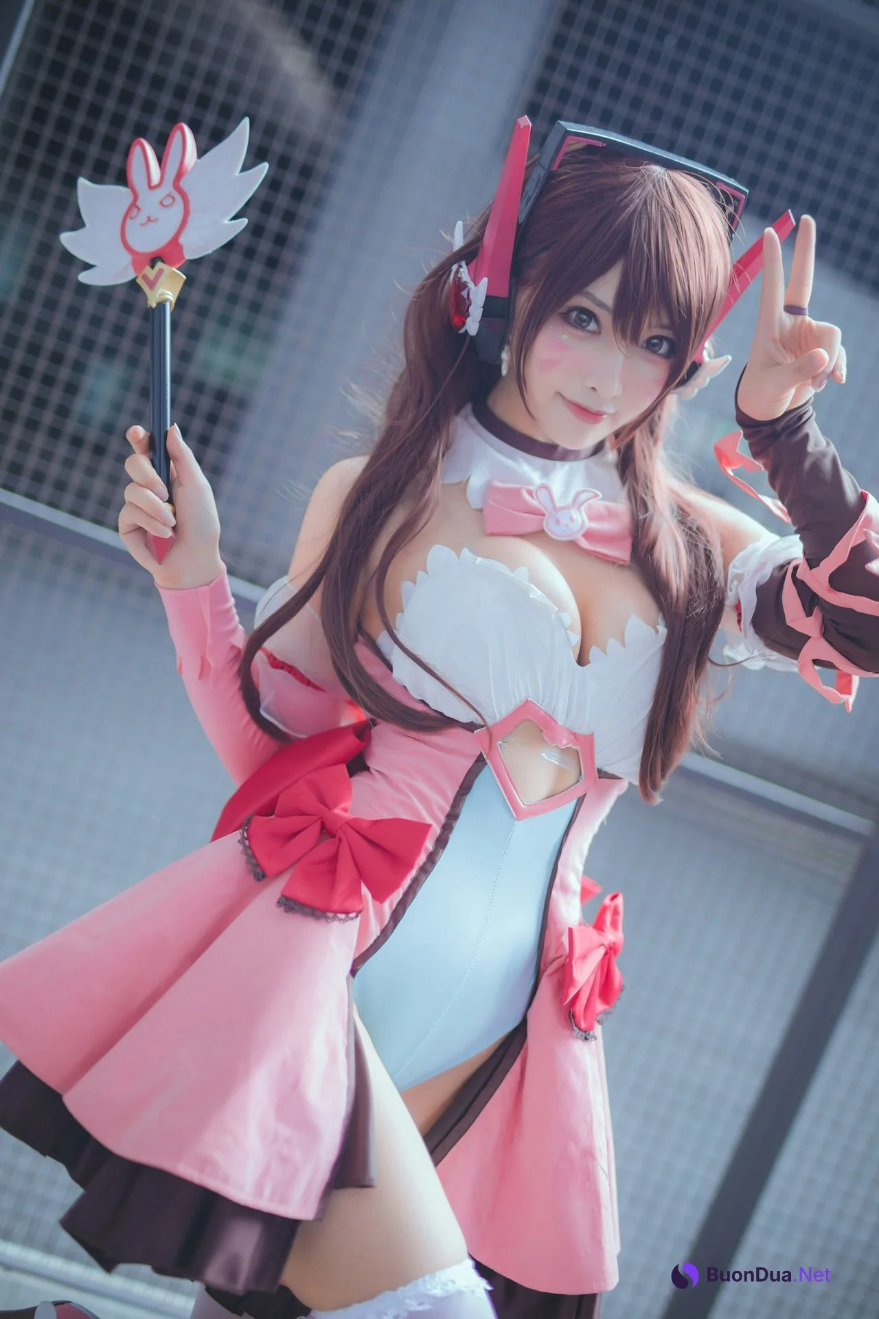 只是简言 Cosplay Magica D.Va - Photo 5