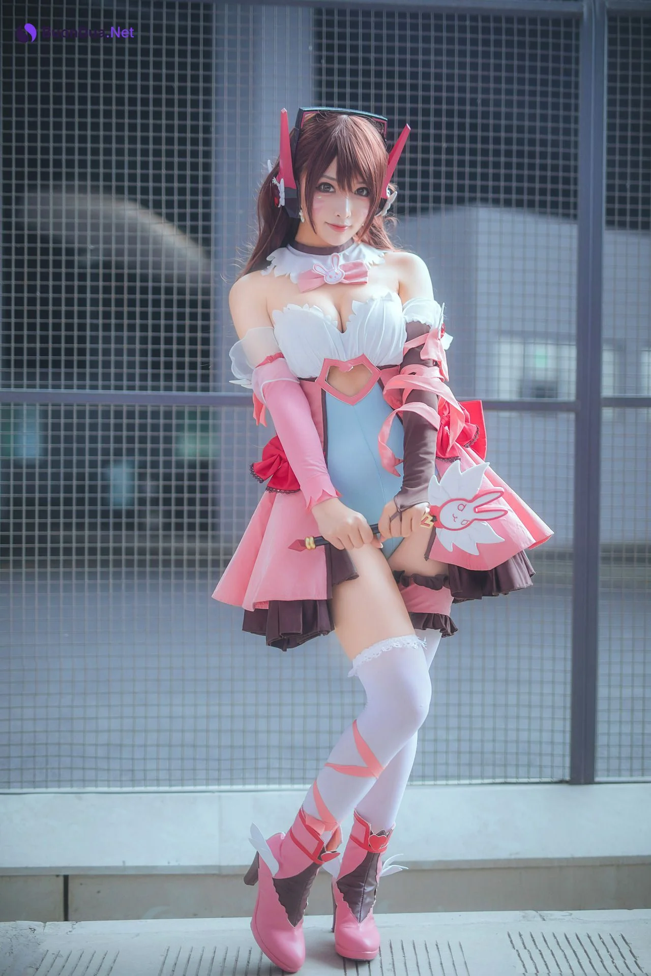 只是简言 Cosplay Magica D.Va - Photo 9