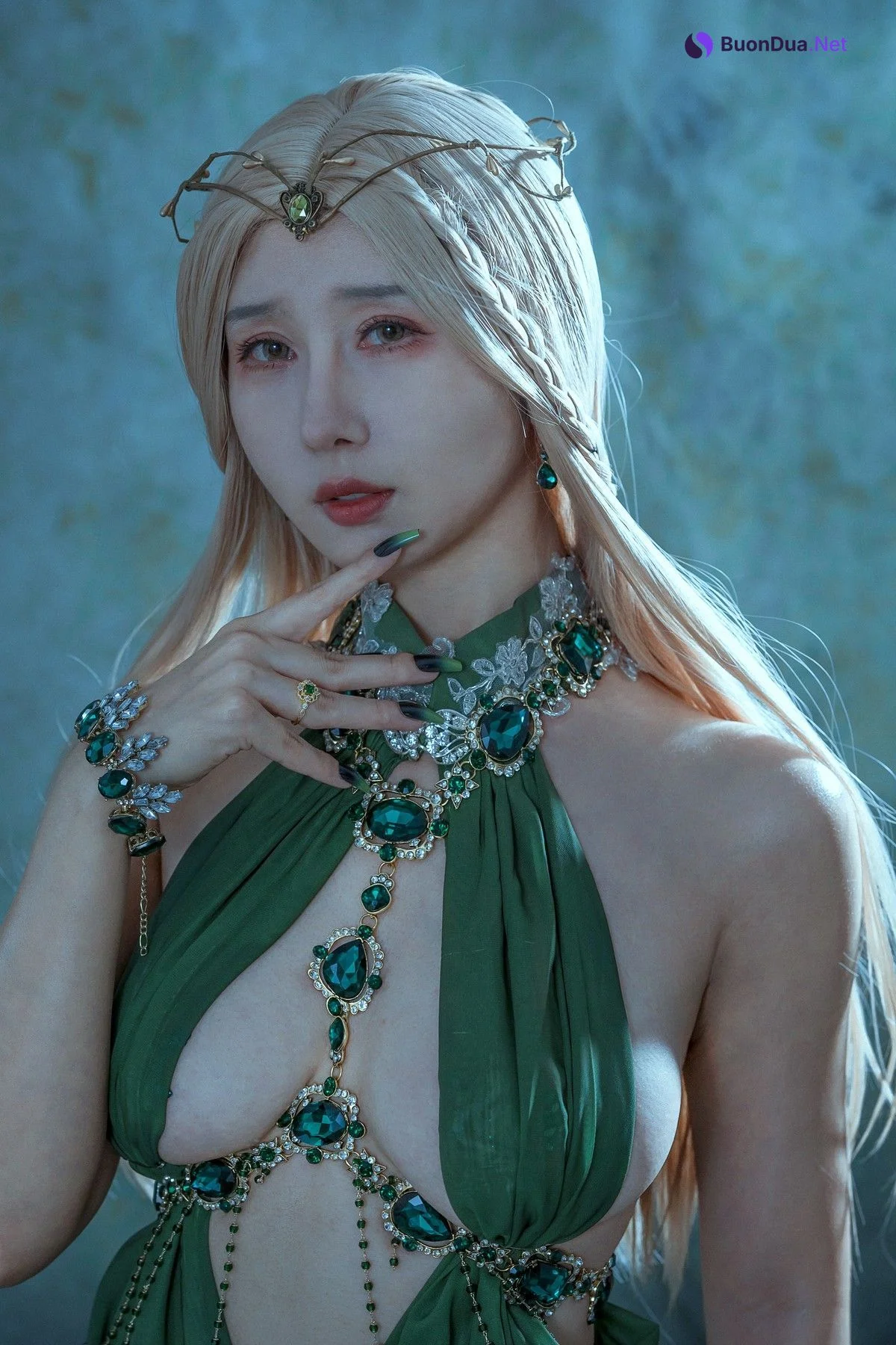 Cosplay 云溪溪 奶桃 Malachite孔雀石 - Photo 7
