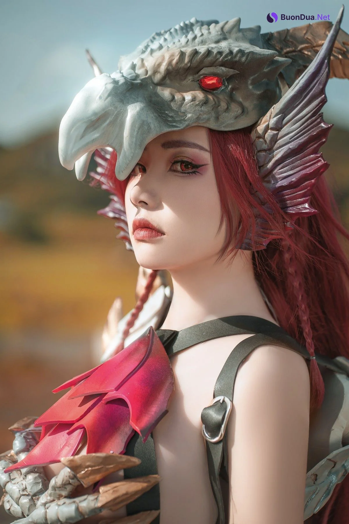 爆机少女喵小吉 Cosplay 曙光爵银龙 拟人 Malzeno - Photo 3