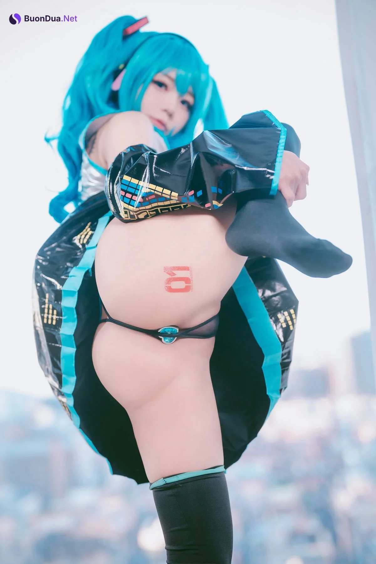 Cosplay Maruemon 마루에몽 Plug Me In Miku Set.02 - Photo 14