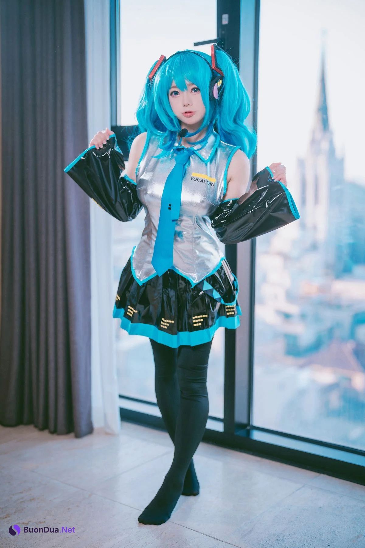 Cosplay Maruemon 마루에몽 Plug Me In Miku Set.02 - Photo 3
