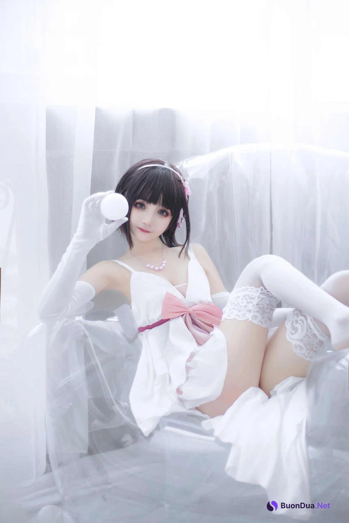桜井宁宁 Cosplay 加藤惠 Megumi Kato - Photo 3