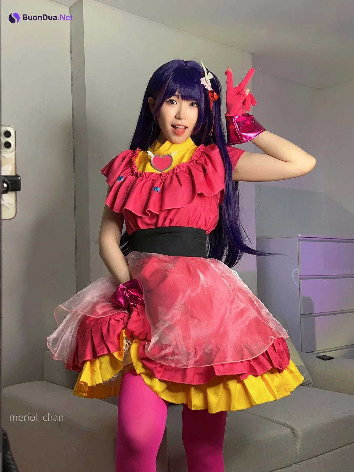 Cosplay MeriolChan 星野アイ Ai Hoshino - Photo 17