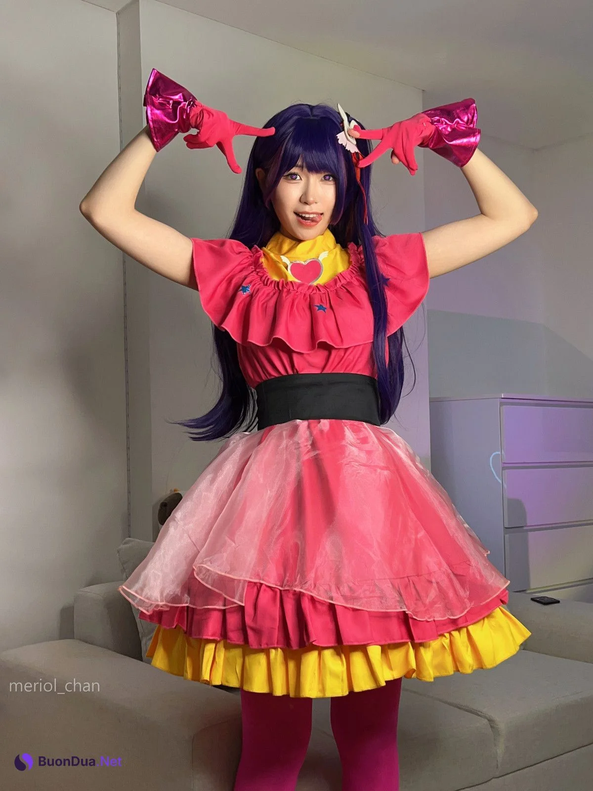 Cosplay MeriolChan 星野アイ Ai Hoshino - Photo 18