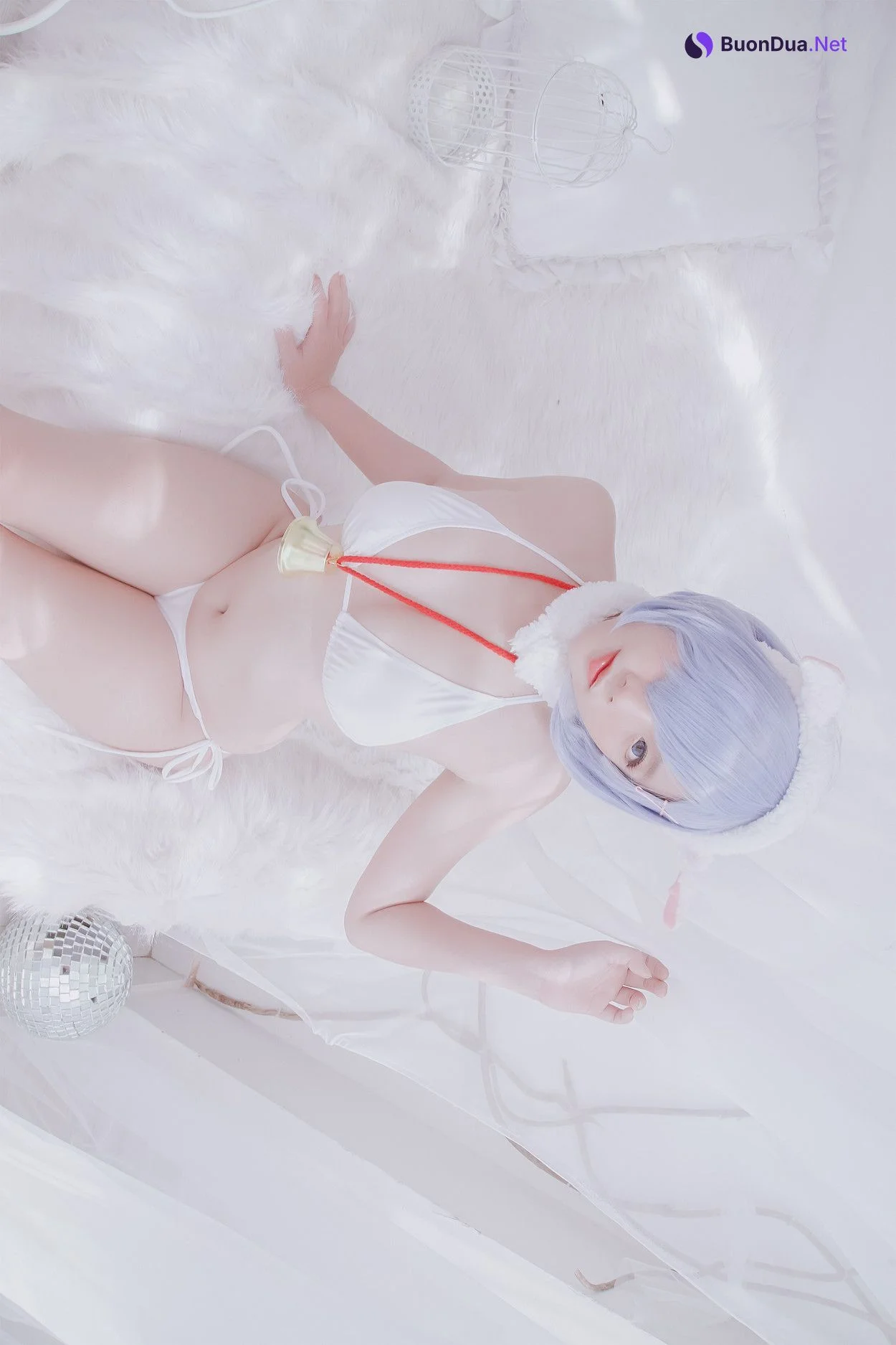 Cosplay Messie Huang レム Rem the Sheep - Photo 10