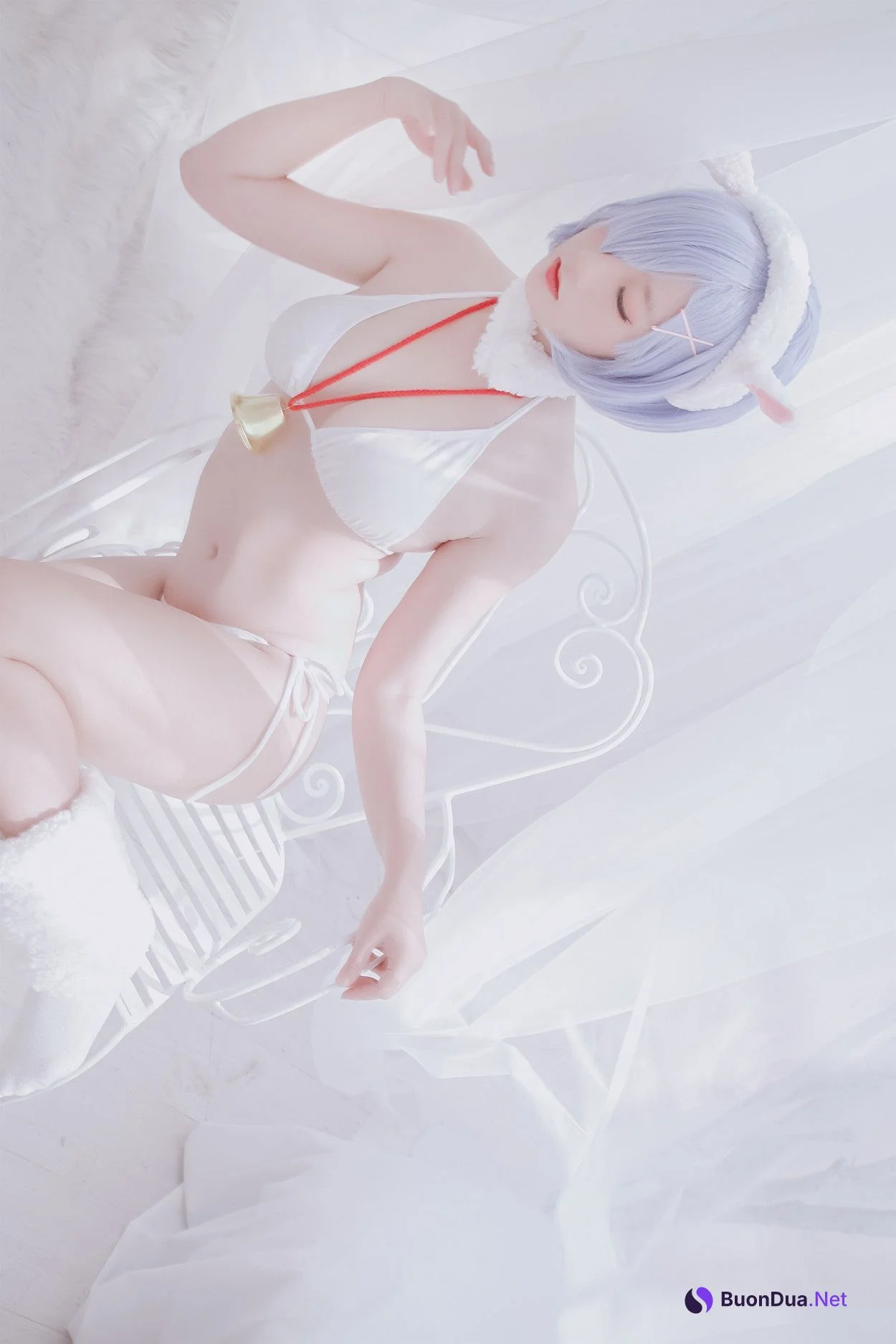 Cosplay Messie Huang レム Rem the Sheep - Photo 16