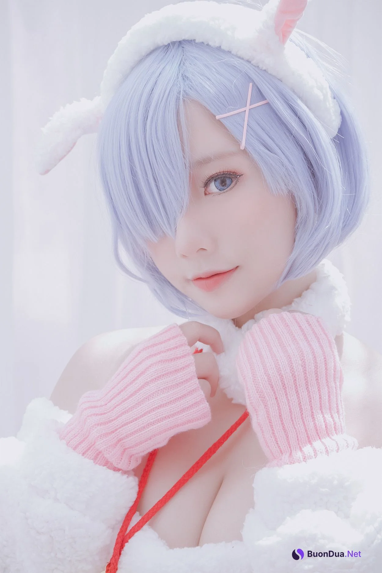 Cosplay Messie Huang レム Rem the Sheep - Photo 3