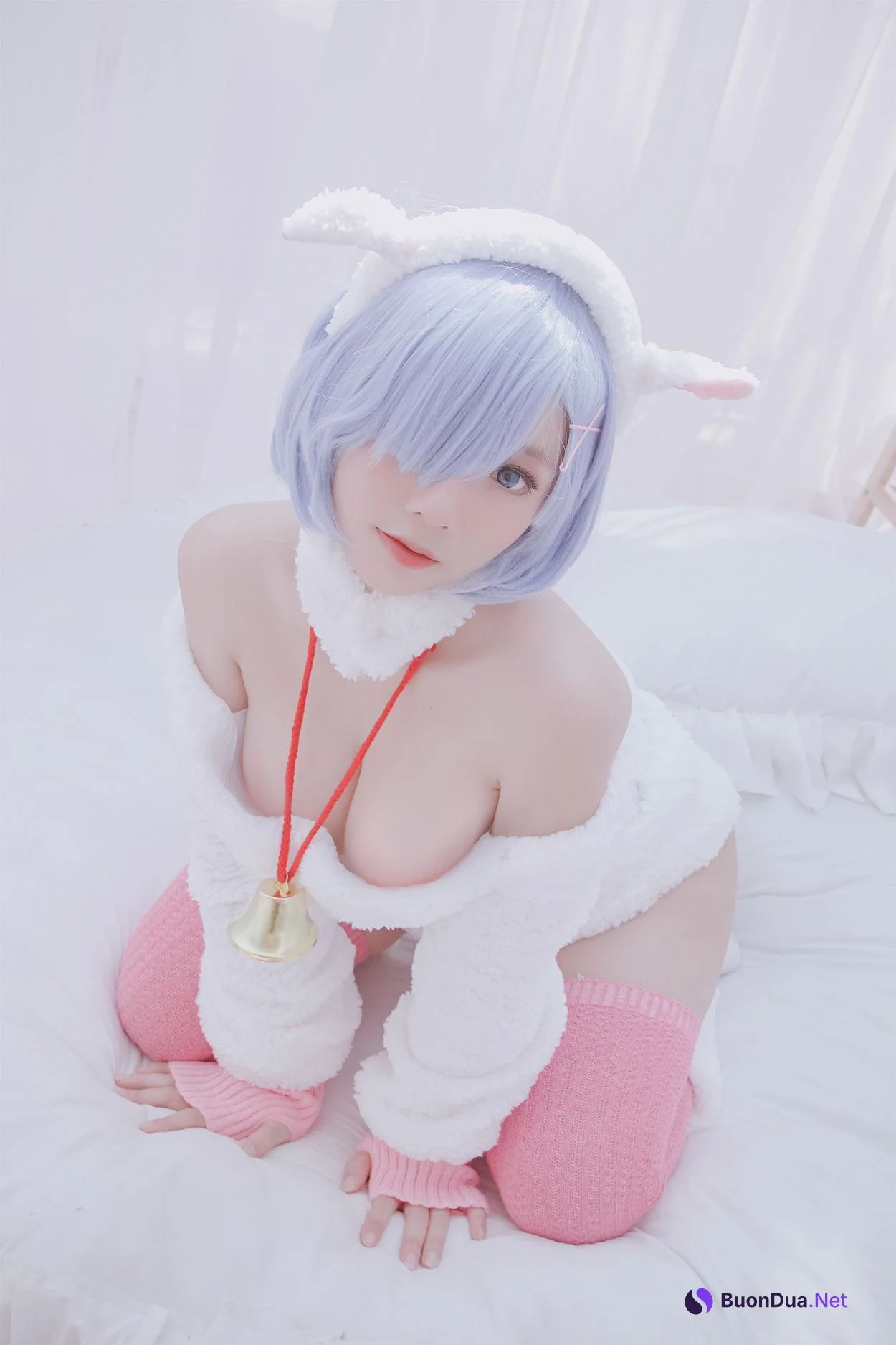 Cosplay Messie Huang レム Rem the Sheep - Photo 7