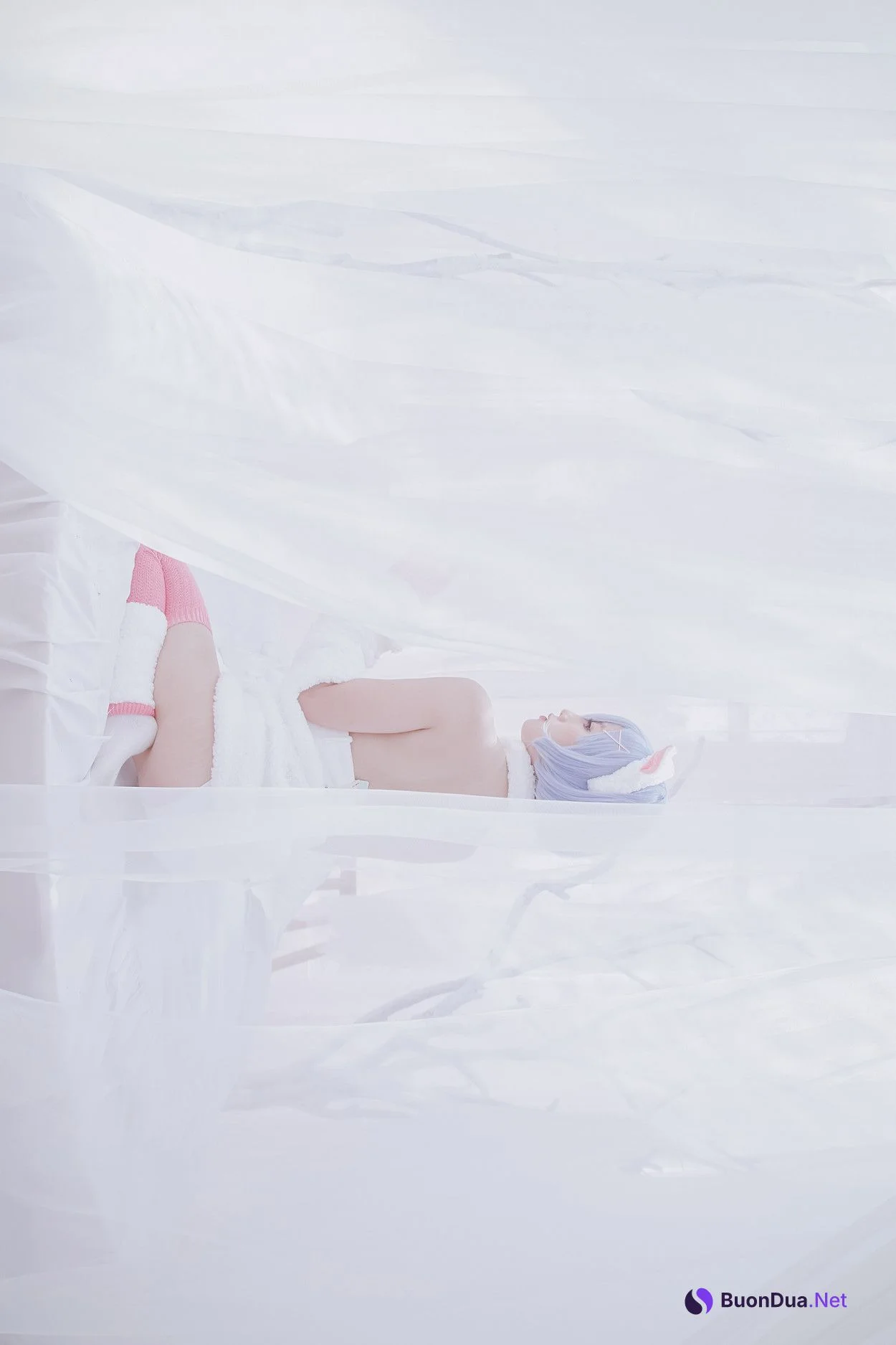 Cosplay Messie Huang レム Rem the Sheep - Photo 8