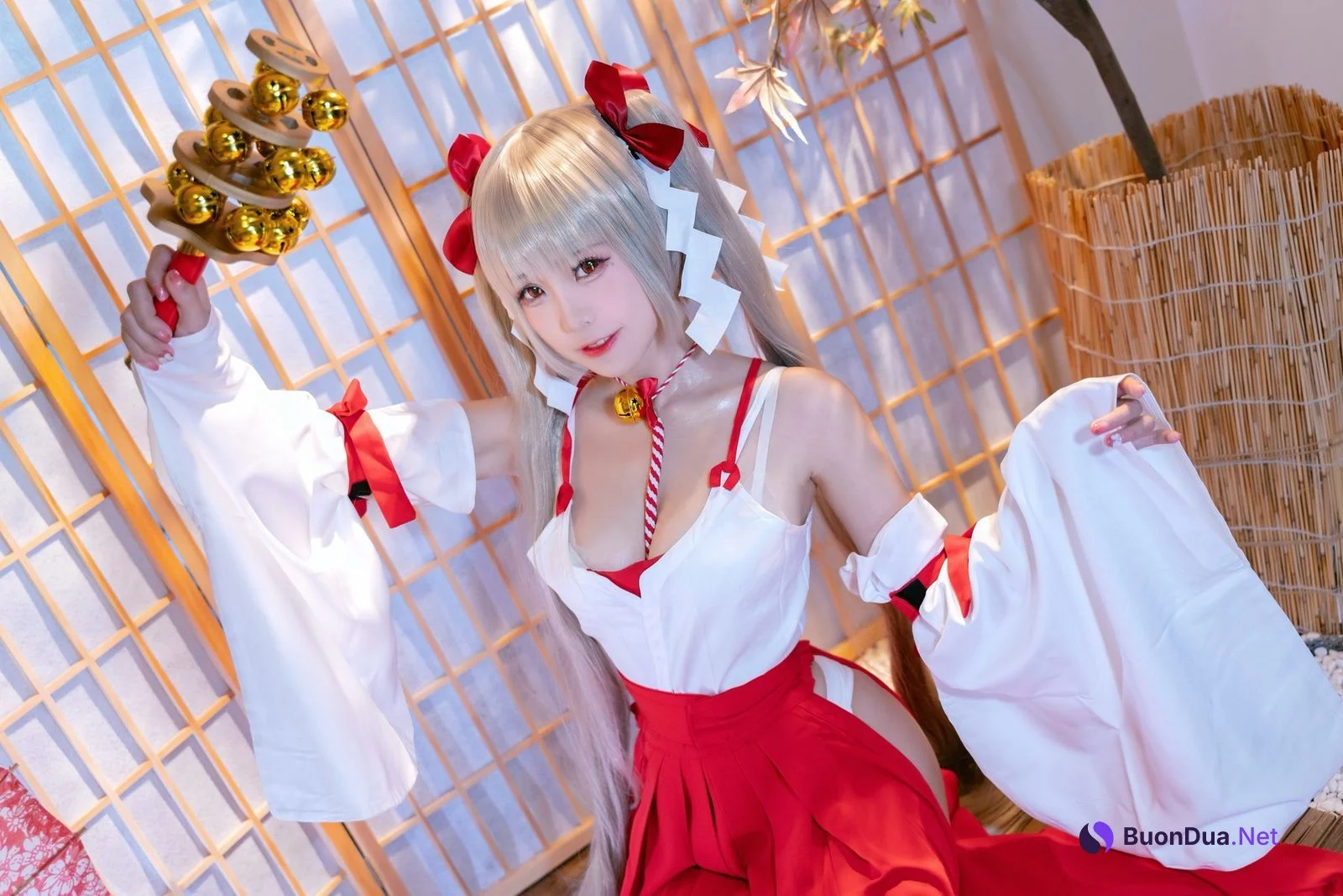 Cosplay 可畏巫女 miko酱 - Photo 12