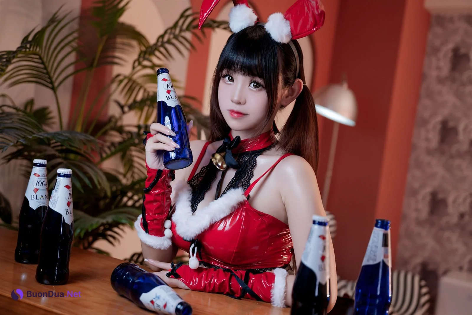 Cosplay miko酱ww 圣诞兔兔 - Photo 6