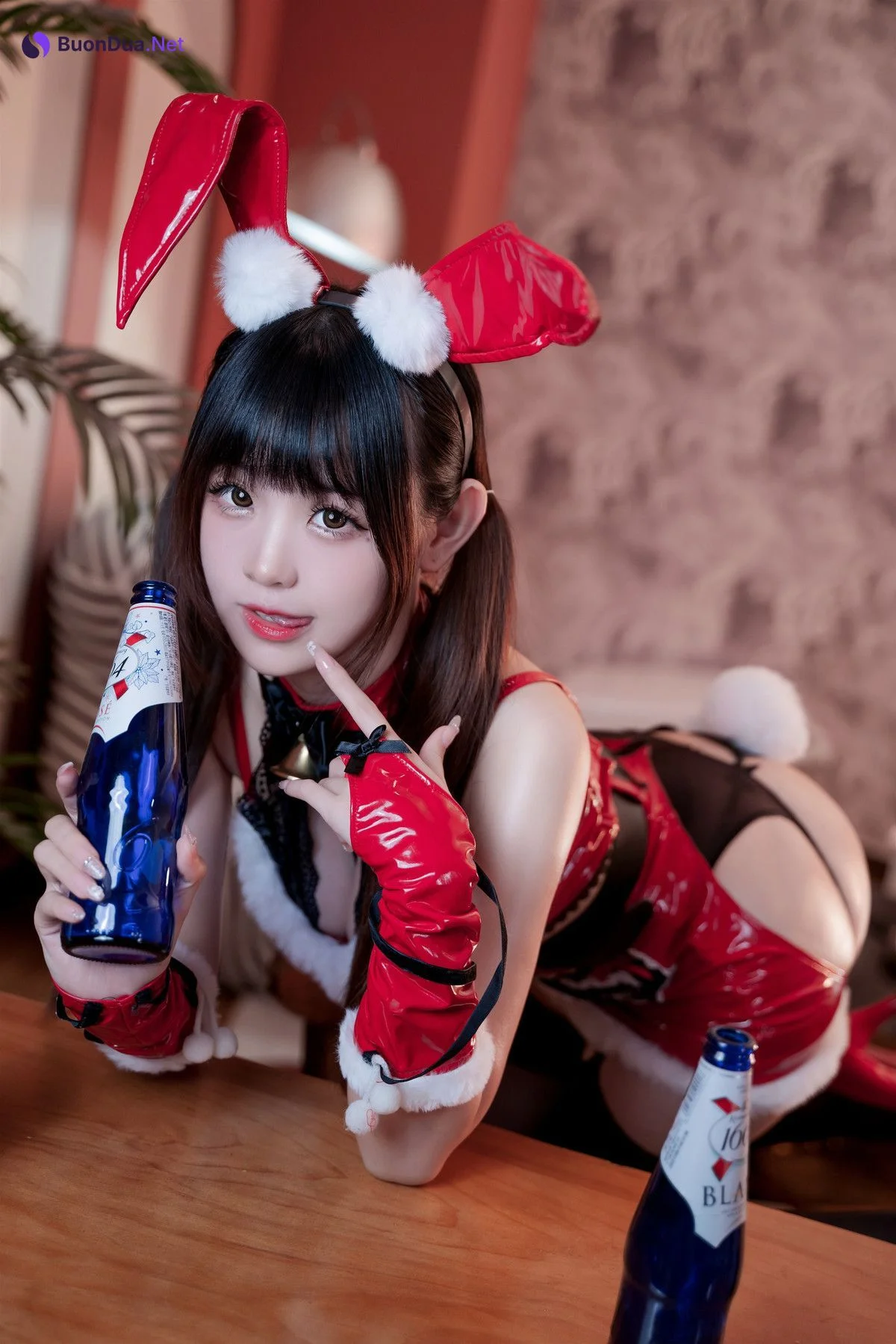 Cosplay miko酱ww 圣诞兔兔 - Photo 7