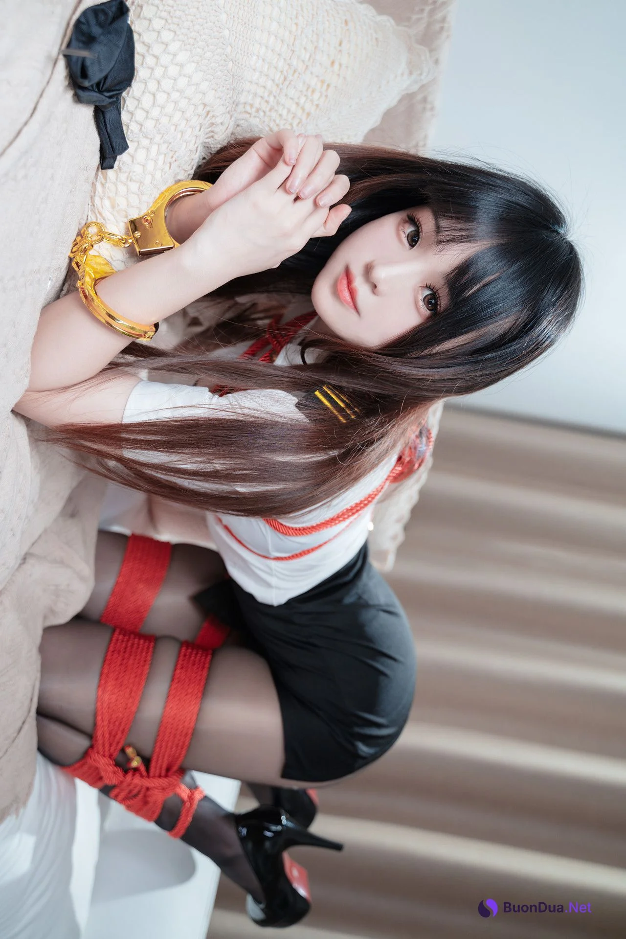 Cosplay miko酱ww 缠绕女警 - Photo 10