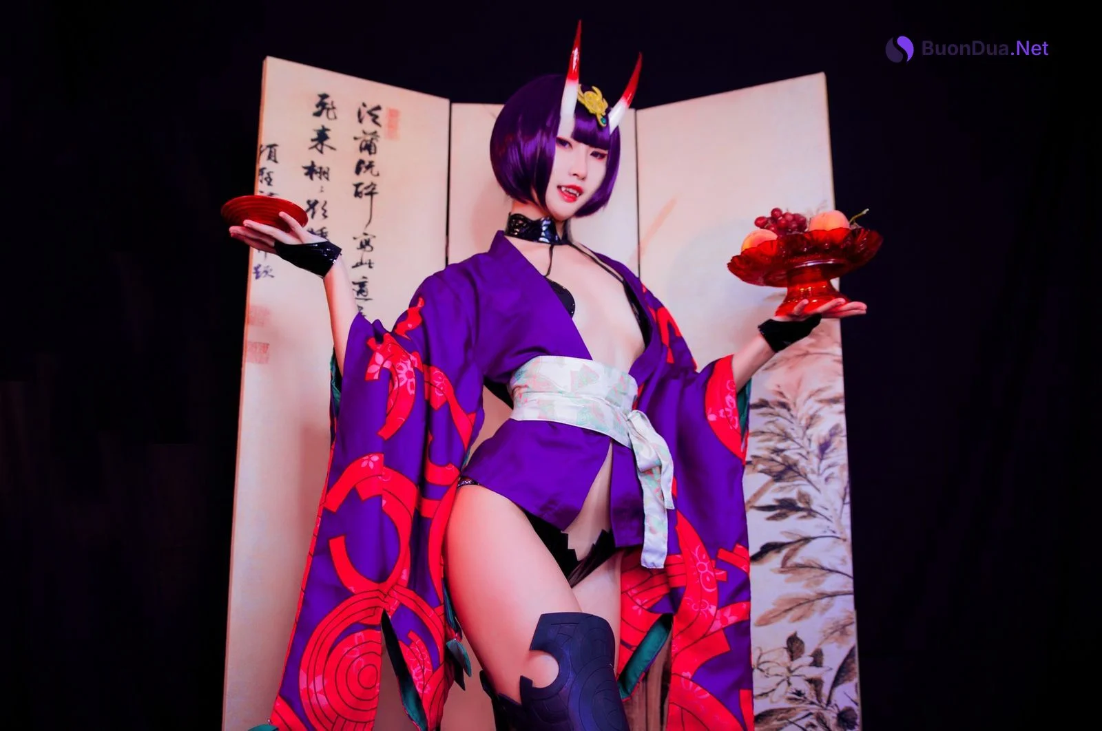 Cosplay Misswarmj 酒吞童子女仆 Shuten Douji - Photo 10