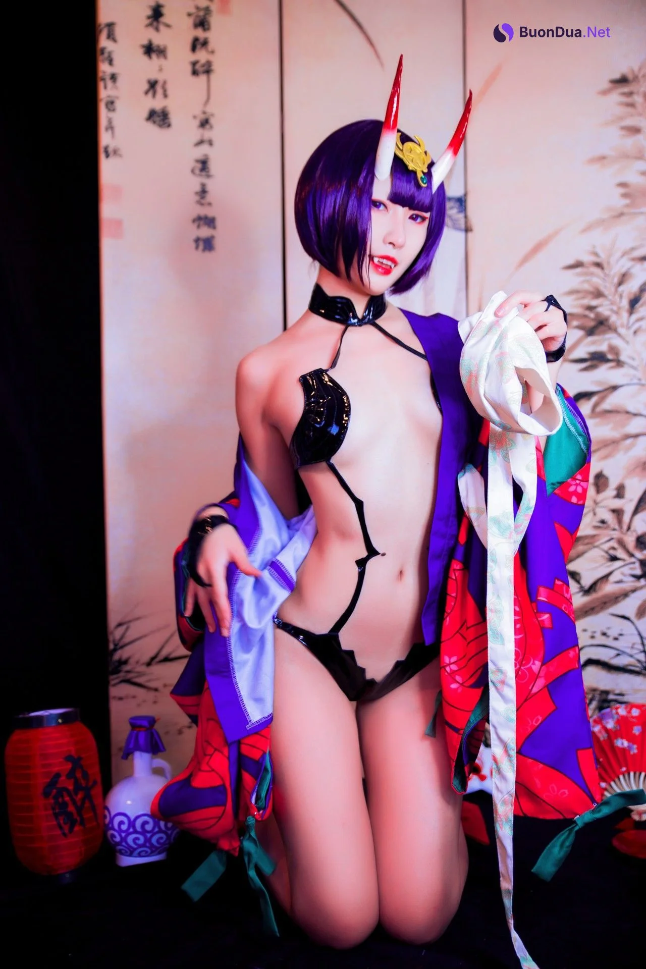 Cosplay Misswarmj 酒吞童子女仆 Shuten Douji - Photo 15