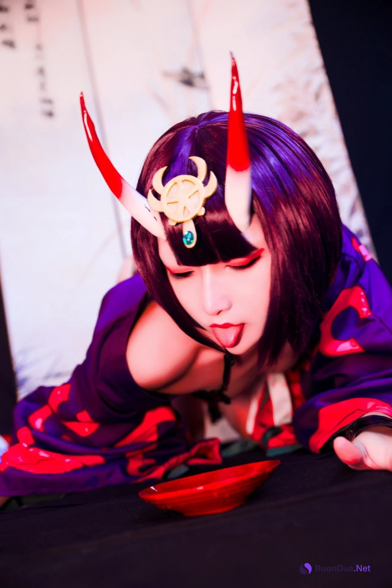 Cosplay Misswarmj 酒吞童子女仆 Shuten Douji - Photo 19