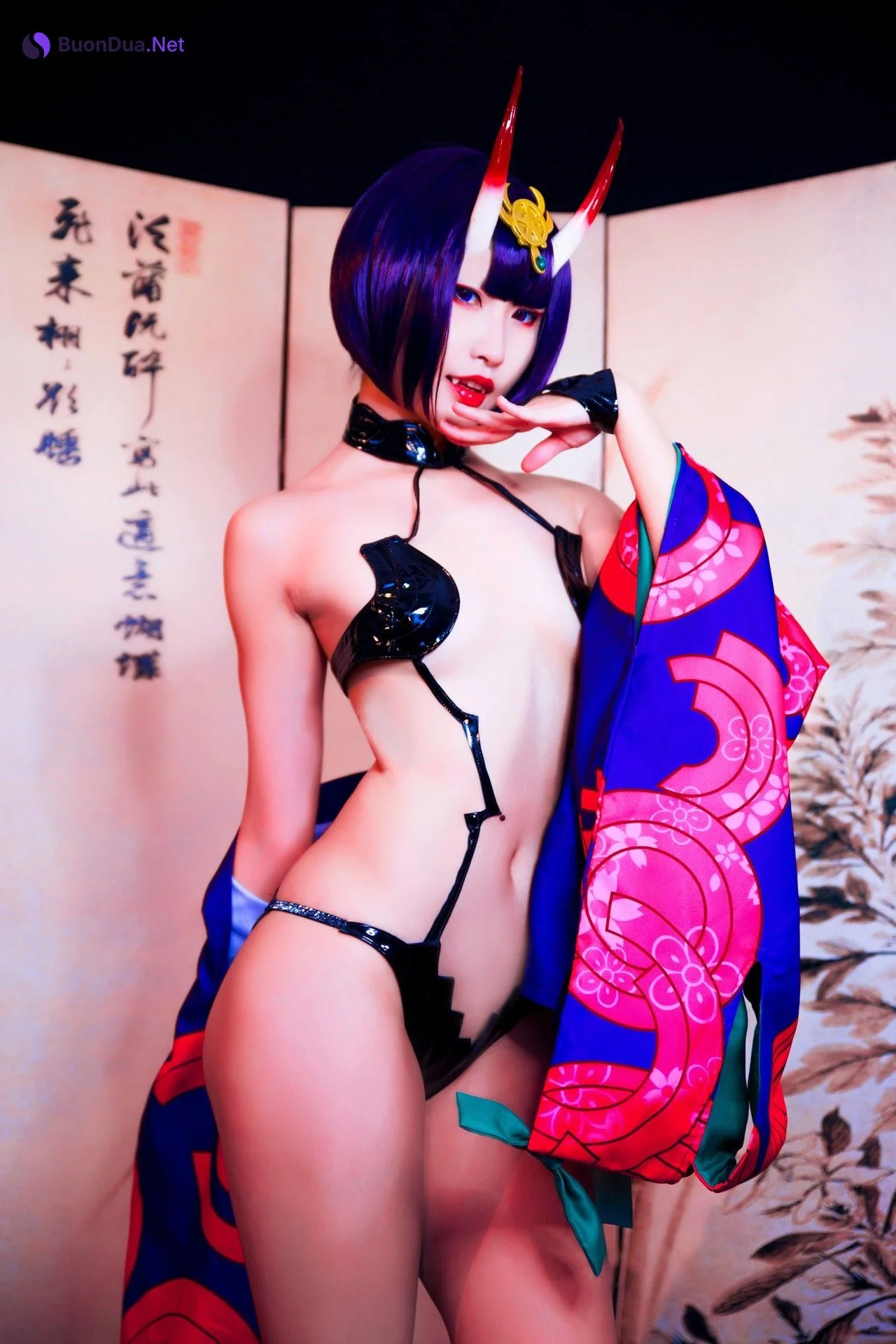 Cosplay Misswarmj 酒吞童子女仆 Shuten Douji - Photo 20