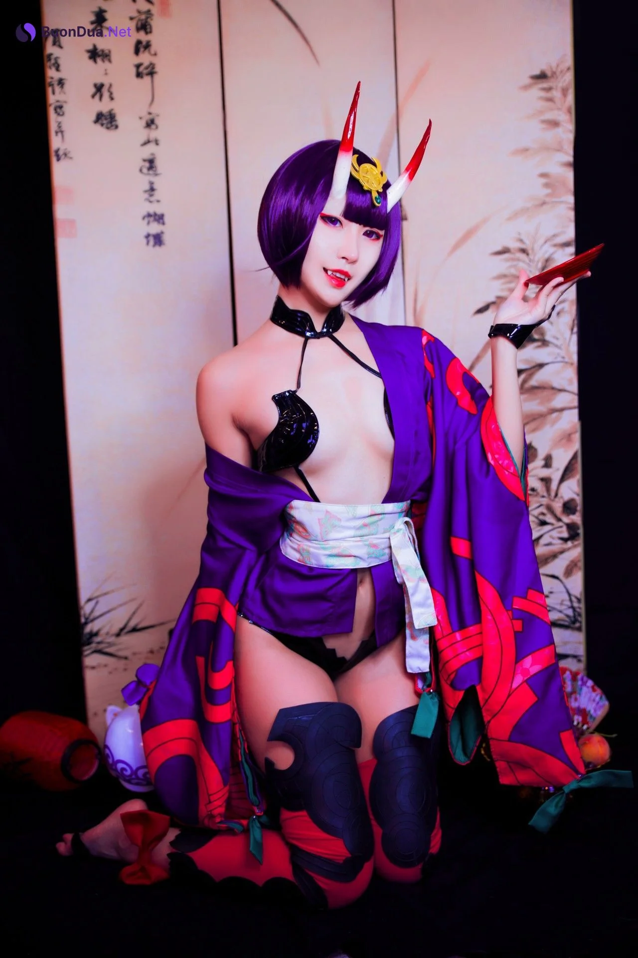 Cosplay Misswarmj 酒吞童子女仆 Shuten Douji - Photo 3