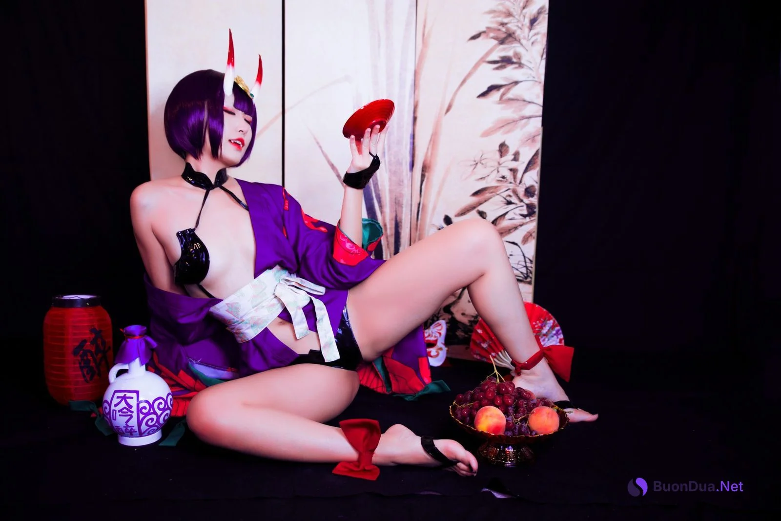 Cosplay Misswarmj 酒吞童子女仆 Shuten Douji - Photo 4