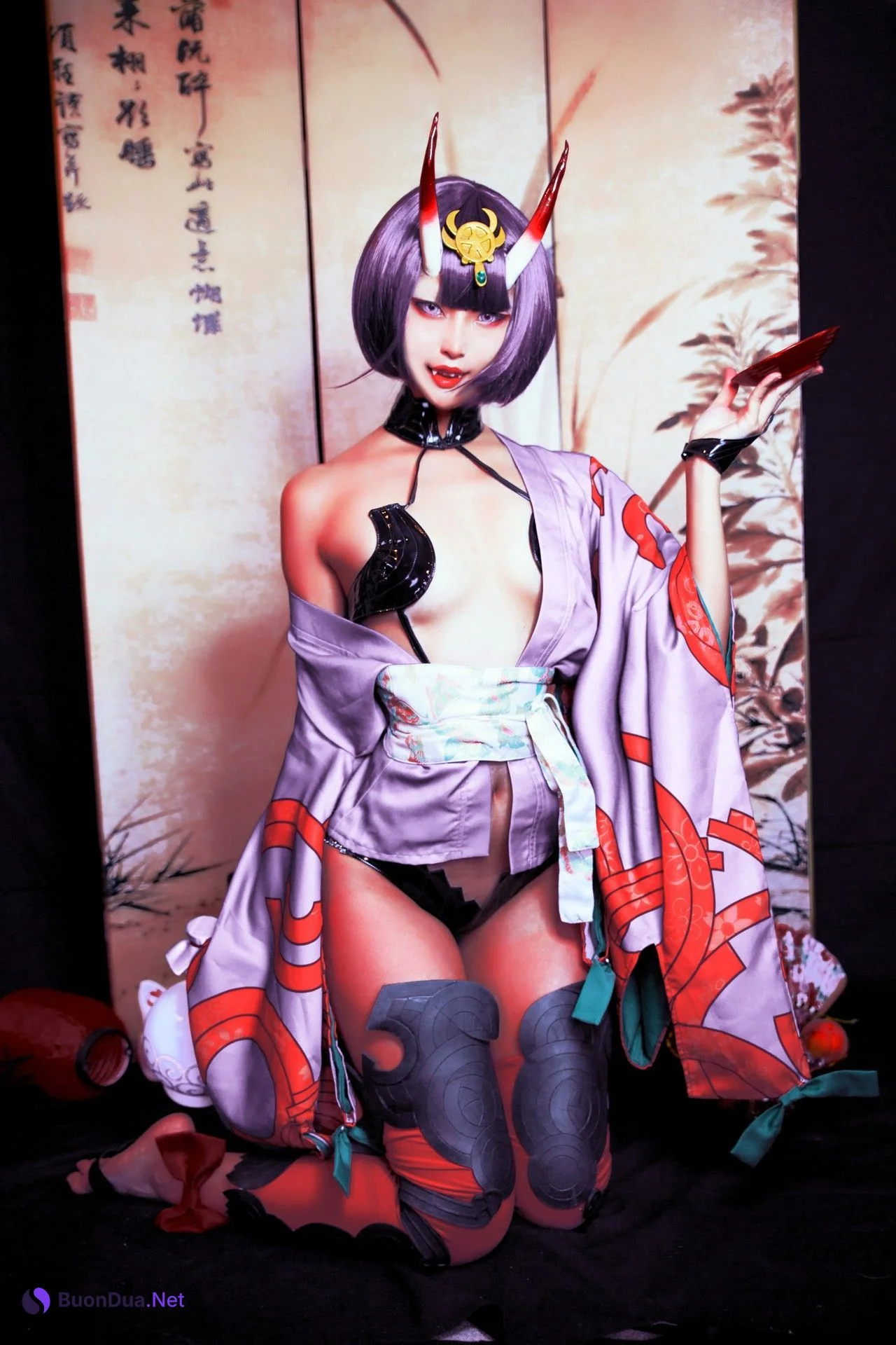 Cosplay Misswarmj 酒吞童子女仆 Shuten Douji - Photo 8