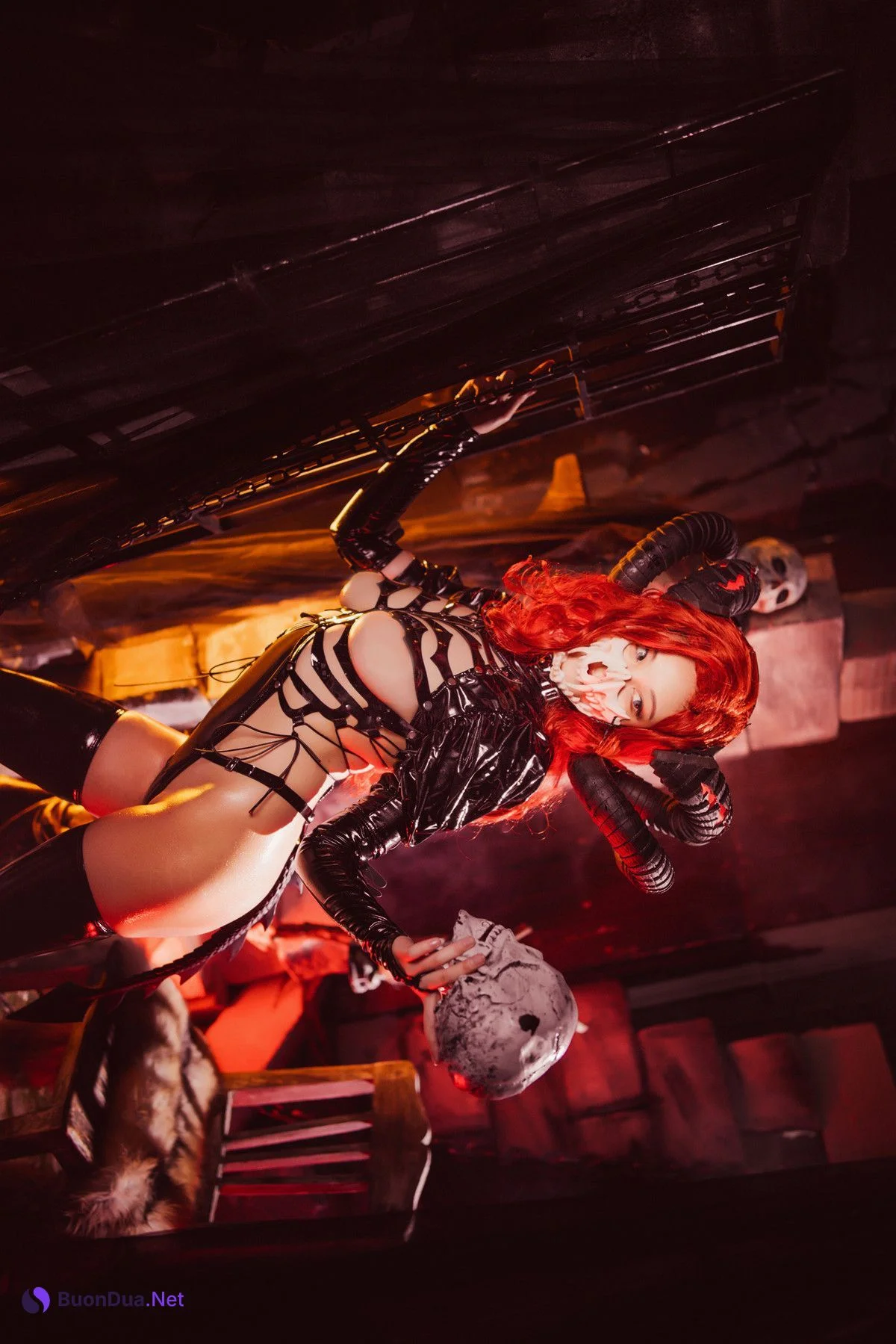 Cosplay 蜜汁猫裘Mizhimaoqiu 地狱骸骨 - รูปภาพ 15
