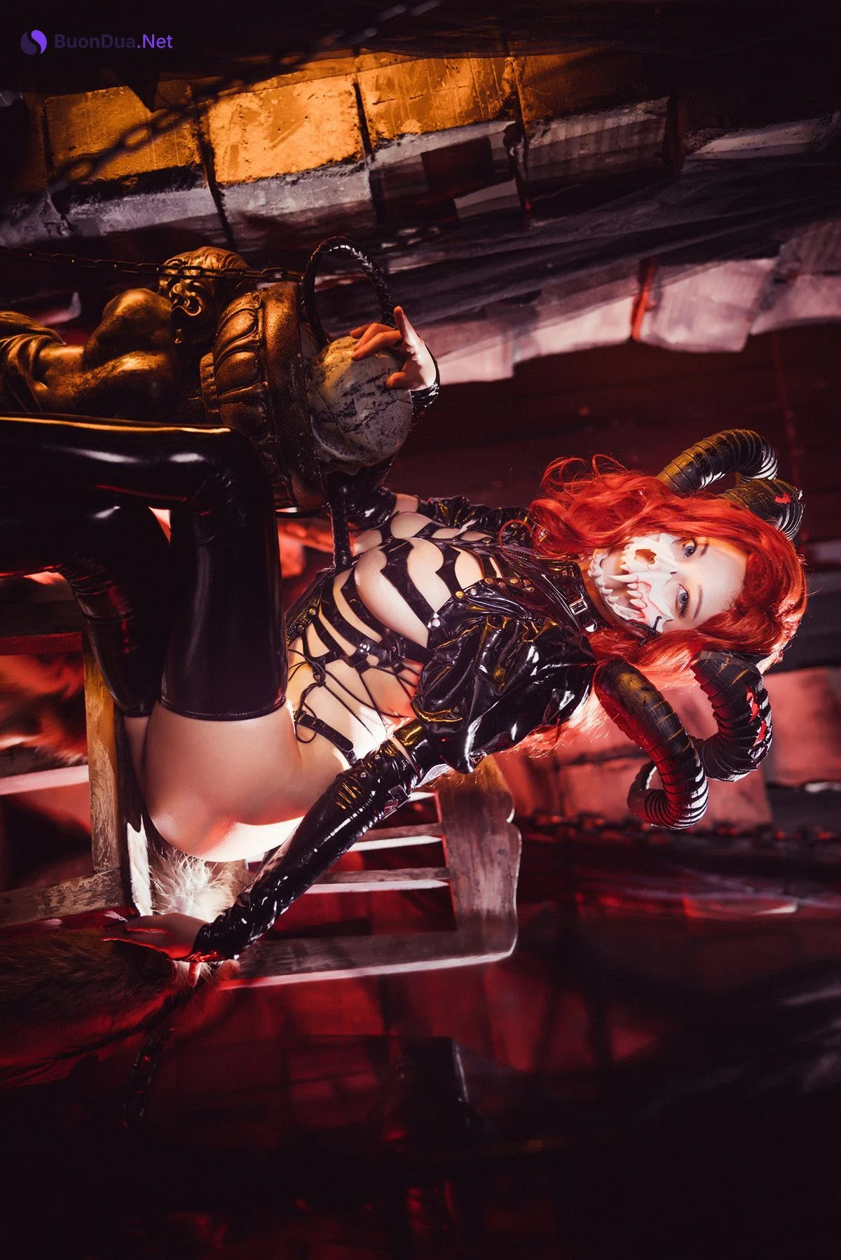 Cosplay 蜜汁猫裘Mizhimaoqiu 地狱骸骨 - รูปภาพ 17