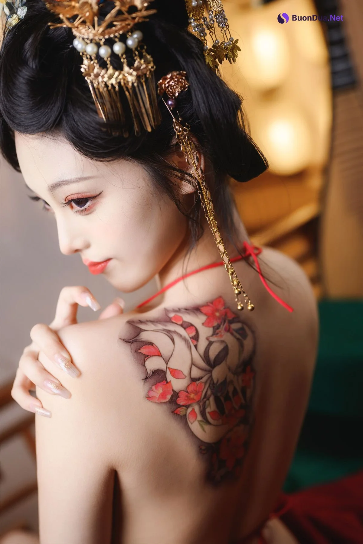 Cosplay 蜜汁猫裘Mizhimaoqiu 唐宫夜宴 - Photo 18