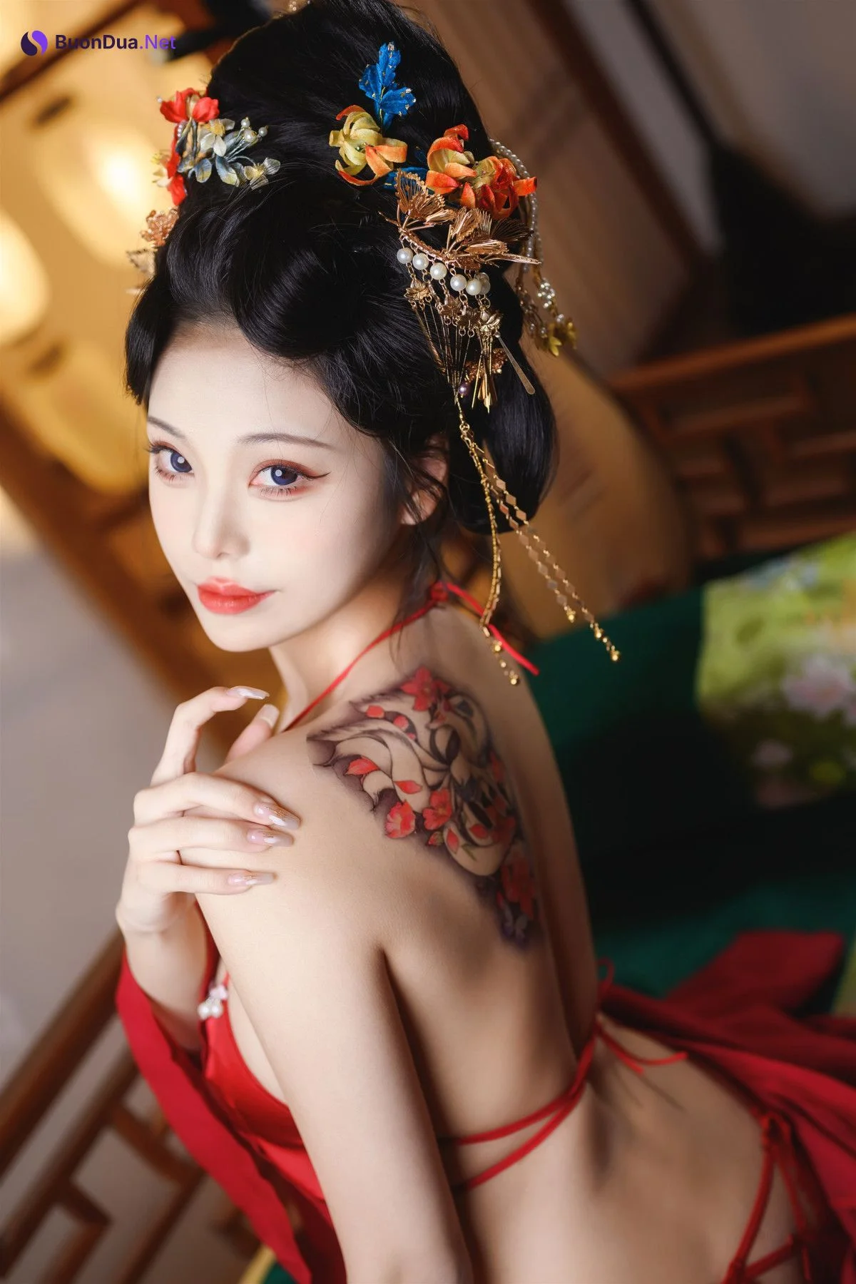 Cosplay 蜜汁猫裘Mizhimaoqiu 唐宫夜宴 - Photo 19