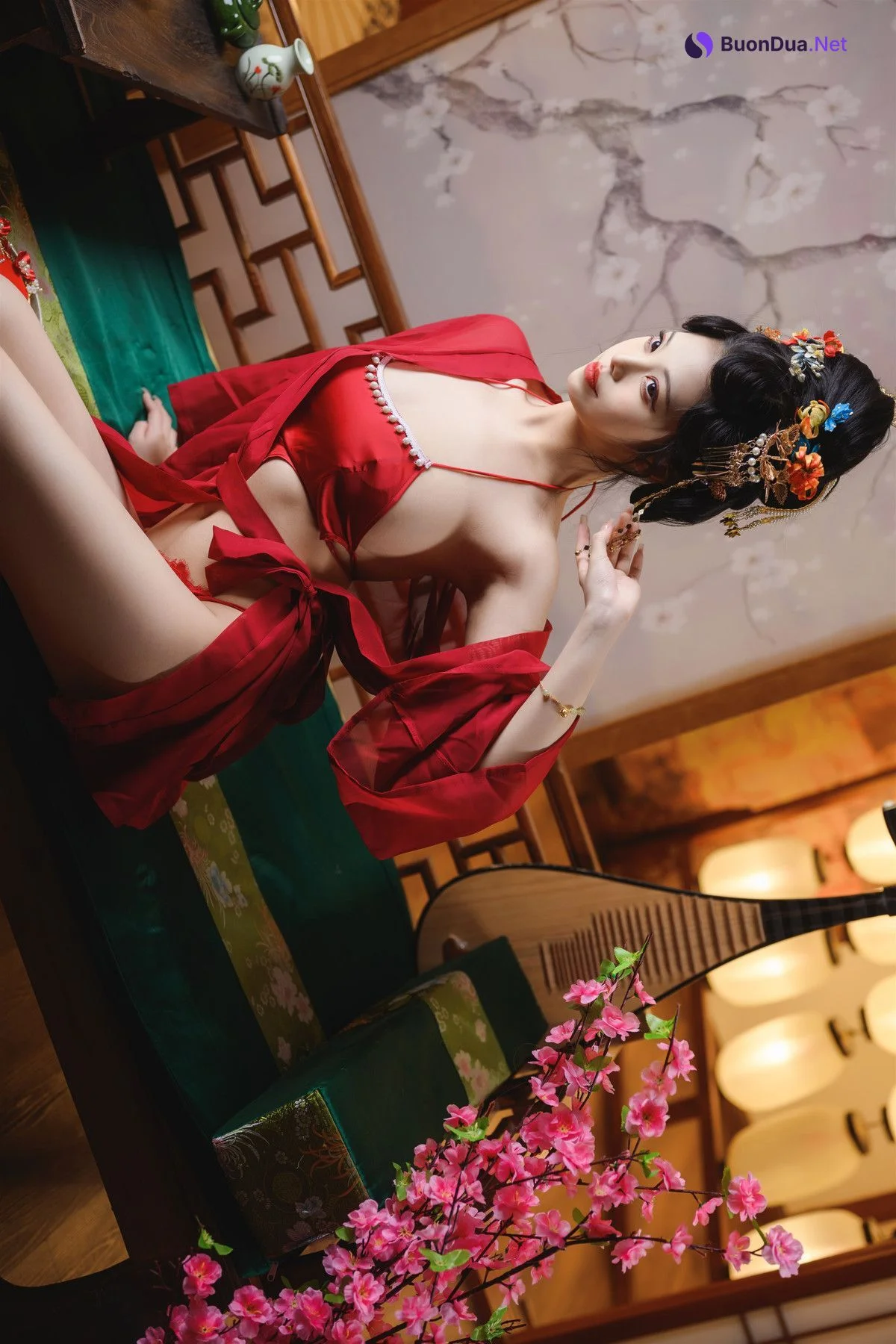Cosplay 蜜汁猫裘Mizhimaoqiu 唐宫夜宴 - Photo 4