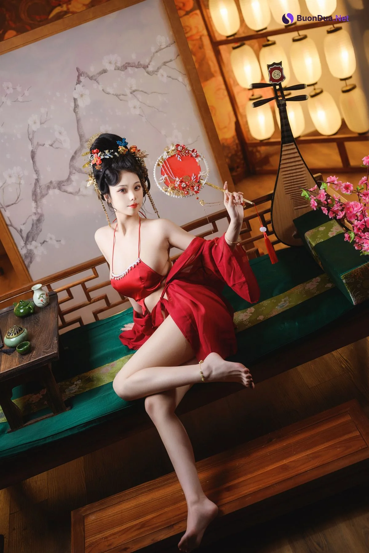 Cosplay 蜜汁猫裘Mizhimaoqiu 唐宫夜宴 - Photo 6