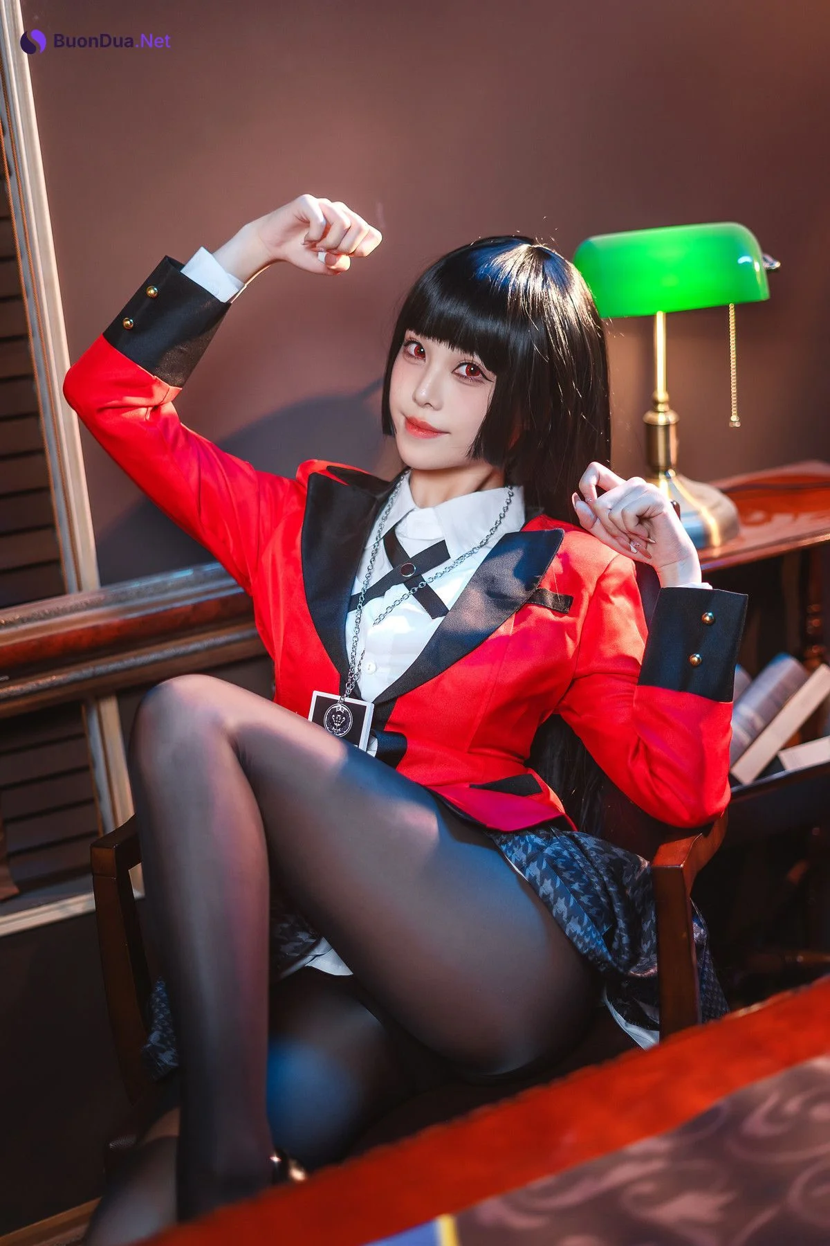 Cosplay 蜜汁猫裘Mizhimaoqiu 蛇喰梦子 Set.01 - Photo 14