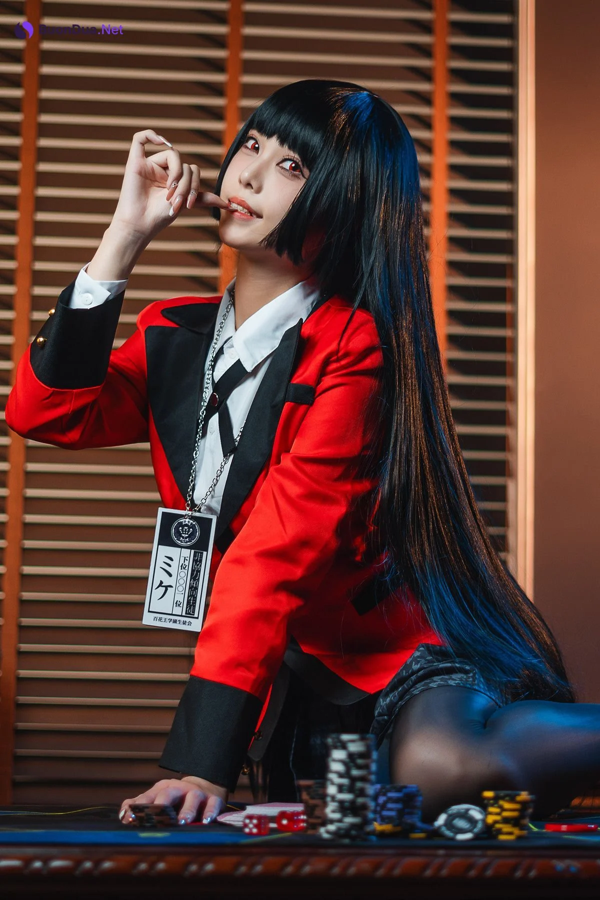 Cosplay 蜜汁猫裘Mizhimaoqiu 蛇喰梦子 Set.01 - Photo 2
